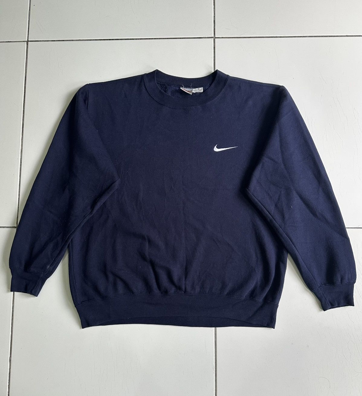Nike Vintage Nike dark blue sweatshirt Size US M / EU 48-50 / 2 - 1 Thumbnail