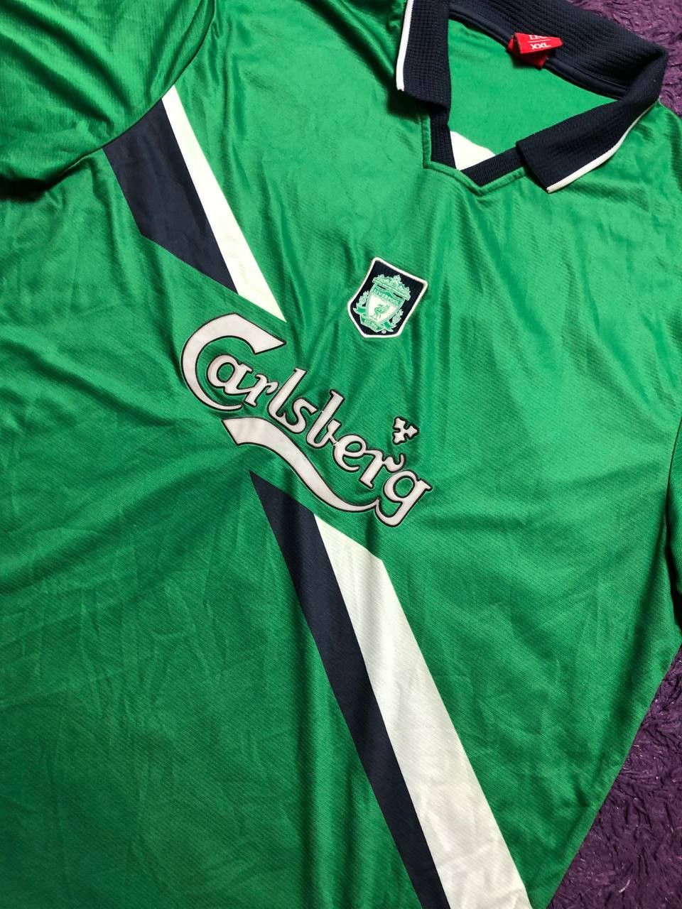 Vintage Vintage Y2K T-Shirt L.F.C. logo Liverpool football Jerseys Size US XXL / EU 58 / 5 - 7 Thumbnail