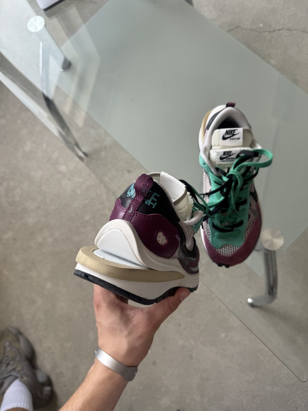 Nike × Sacai Nike x Sacai Vaporwaffle Sneakers Size US 7 / EU 40 - 5 Thumbnail