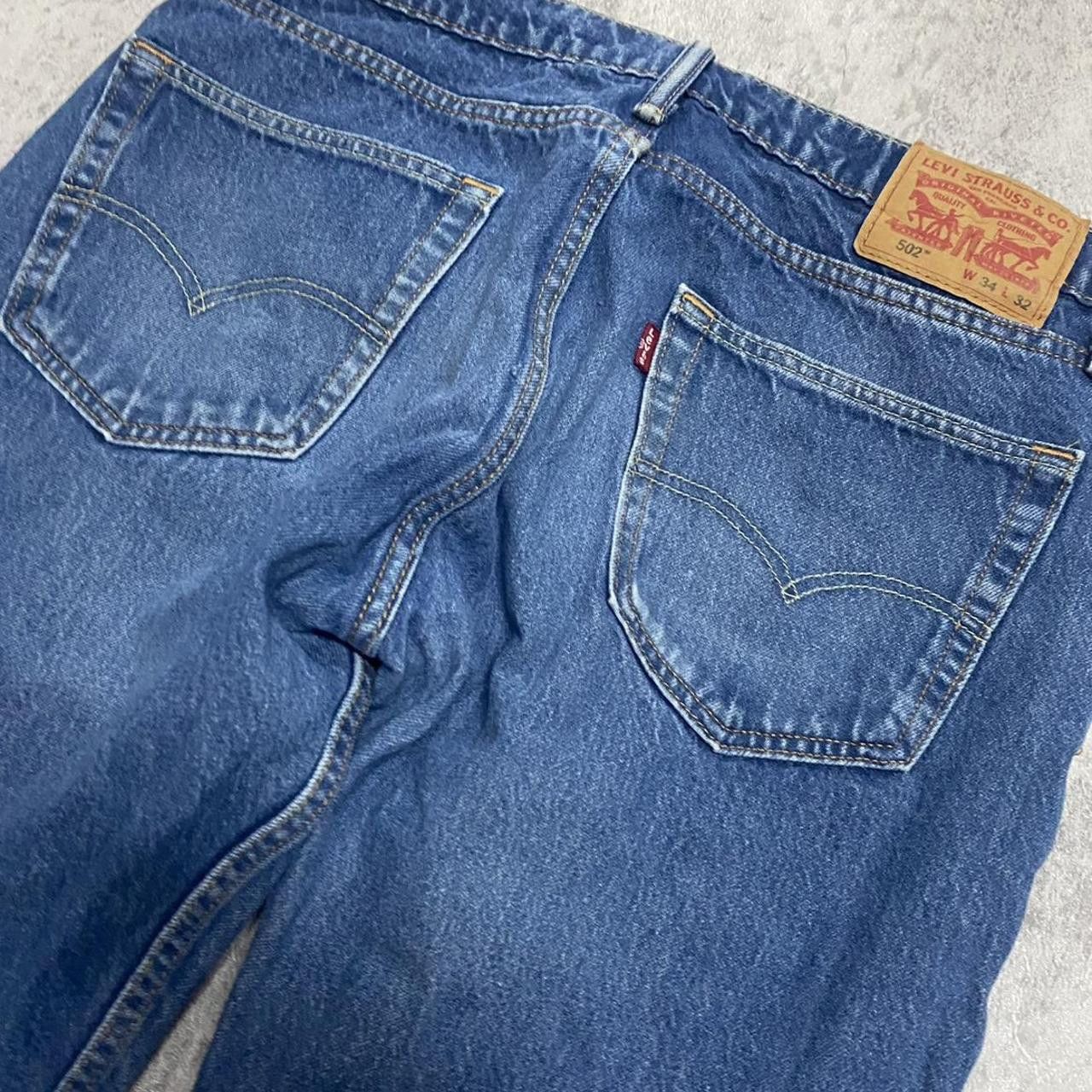 Levi's Levi's 501 blue denim jeans Vintage y2k rap hip hop skate Size US 34 / EU 50 - 3 Thumbnail