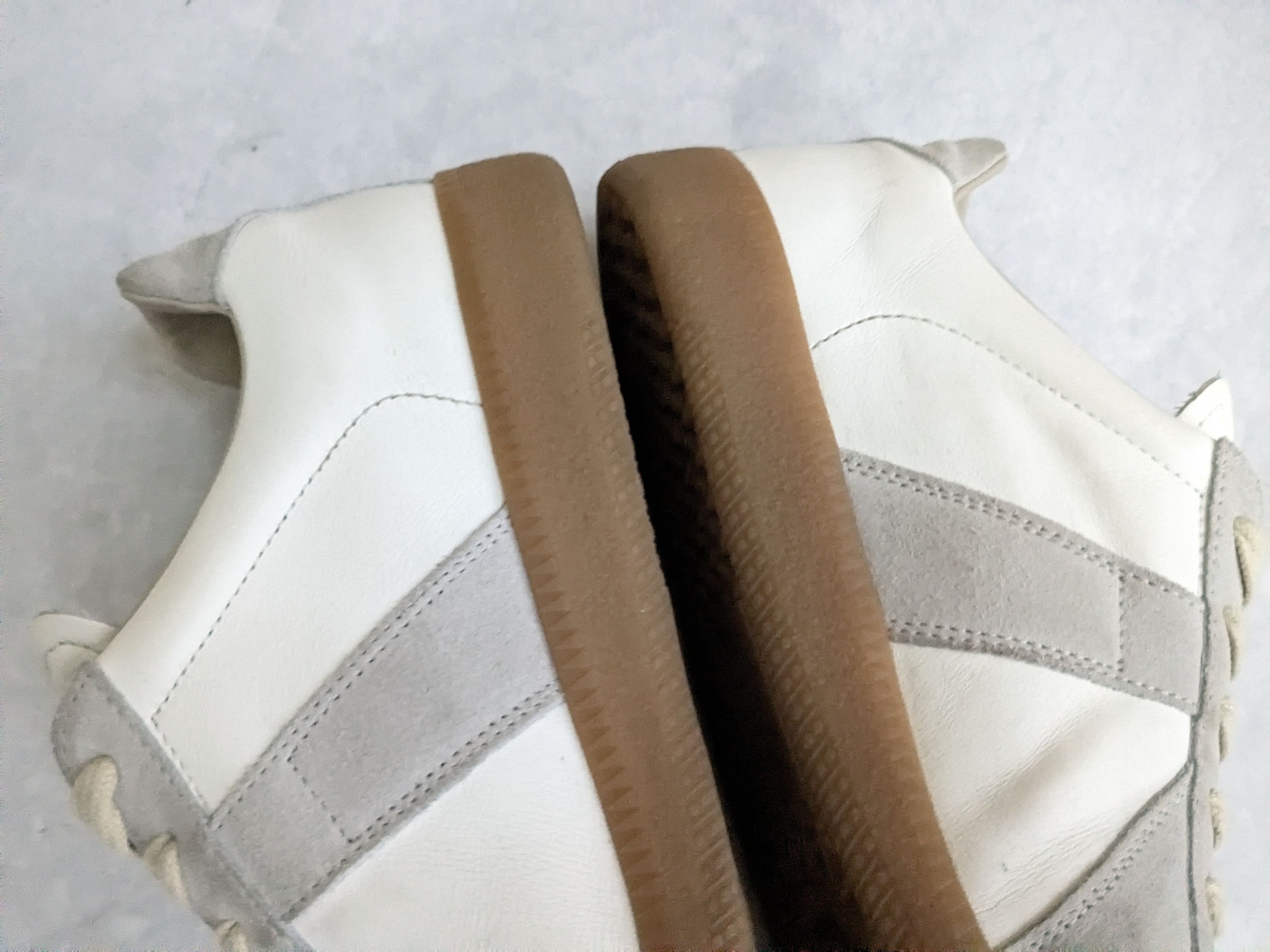 Maison Margiela Maison Margiela Replica GAT White Gray 37 7 Womens Size US 7 / IT 37 - 11 Thumbnail
