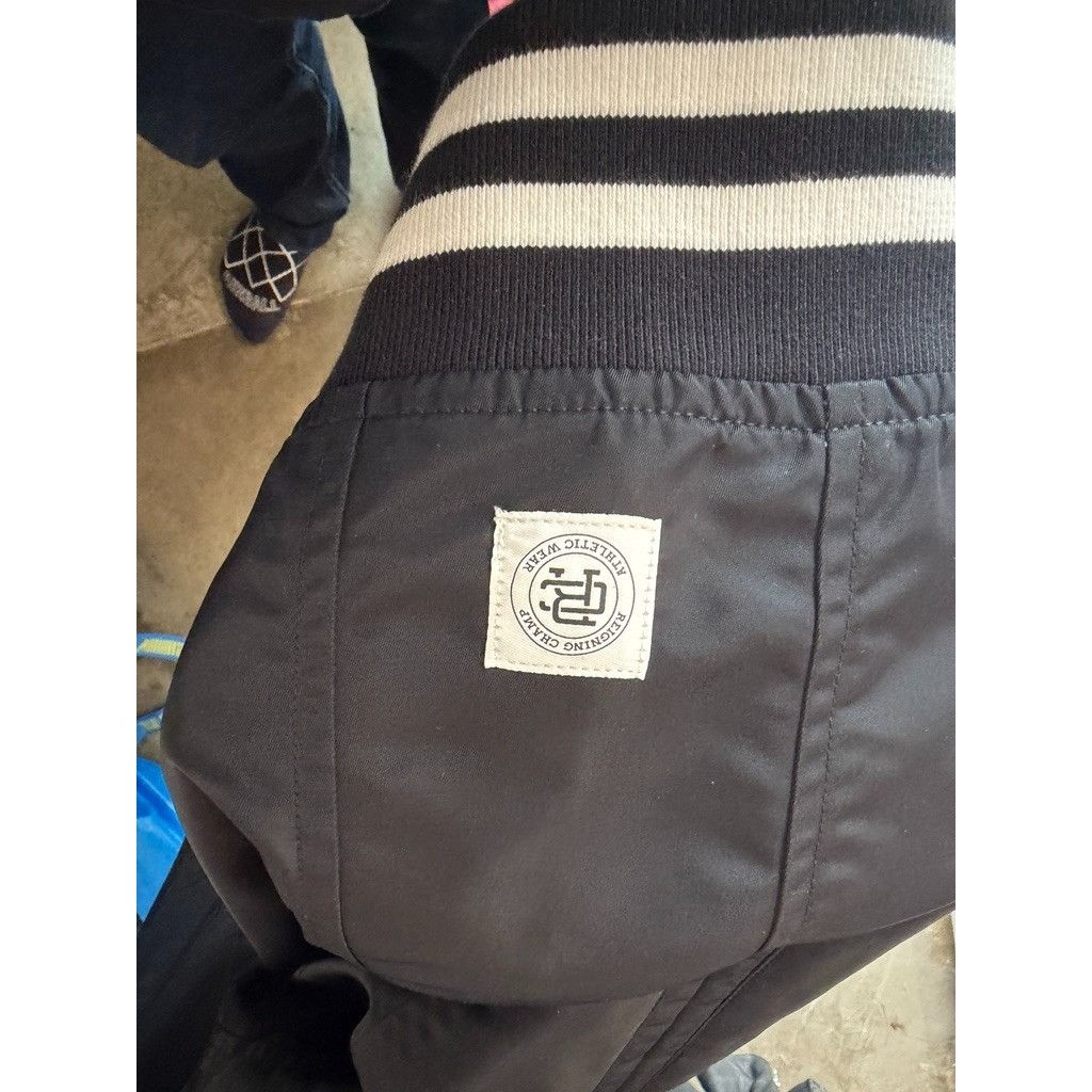 Reigning Champ Reigning Champ Jacket Mens Black Satin Stadium Bomber Size US L / EU 52-54 / 3 - 6 Thumbnail