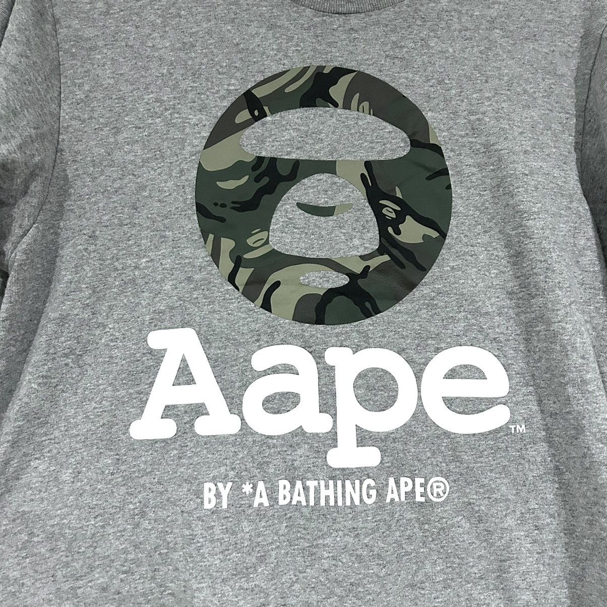 Aape Aape By A Bathing Ape Camo Logo Shirt Size US S / EU 44-46 / 1 - 2 Thumbnail