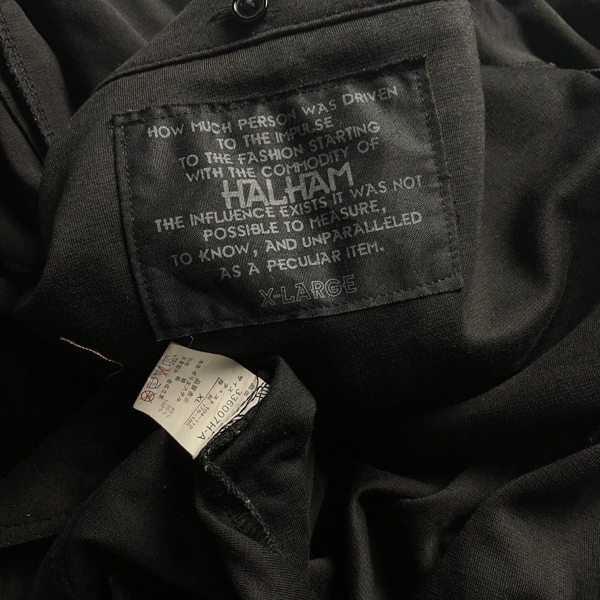 14th Addiction 🇯🇵 HALHAM FULL ZIP BUTTON UP PUNK GOTHIC JACKET Size US L / EU 52-54 / 3 - 10 Thumbnail