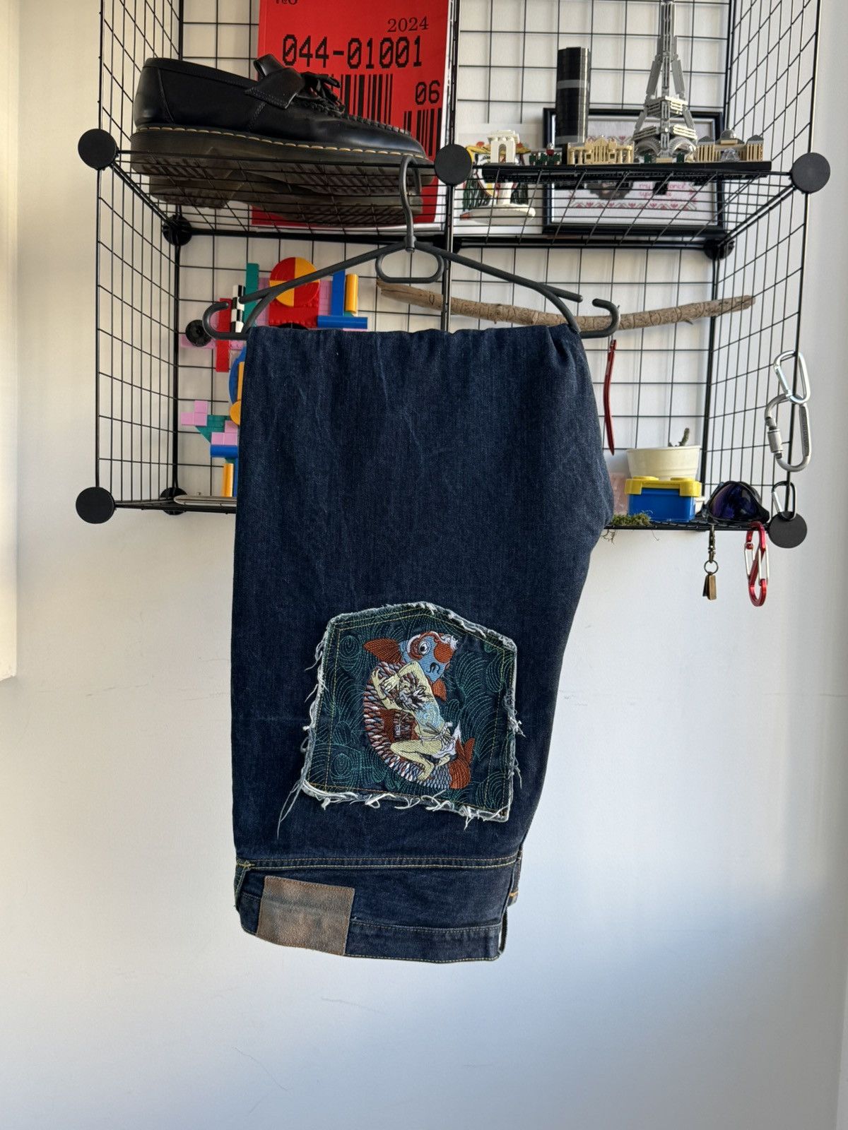 Red Monkey Red Monkey Company Embroidery Pocket Japan Denim Size US 40 / EU 56 - 1 Thumbnail