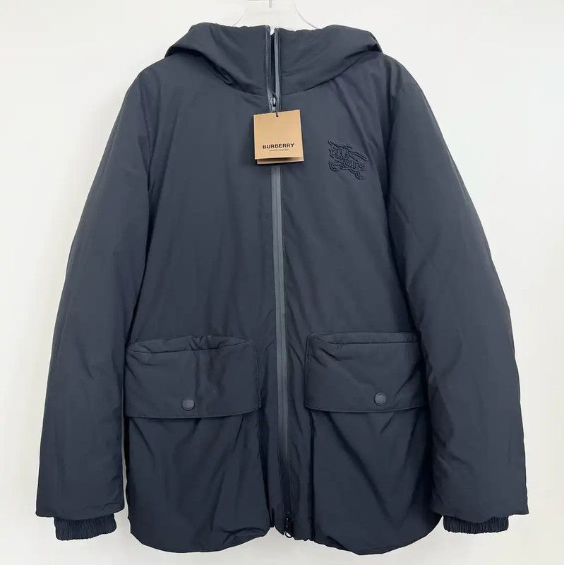 Burberry Burberry Black Men's Hooded Jacket Size US XXS / EU 40 - 1 Thumbnail