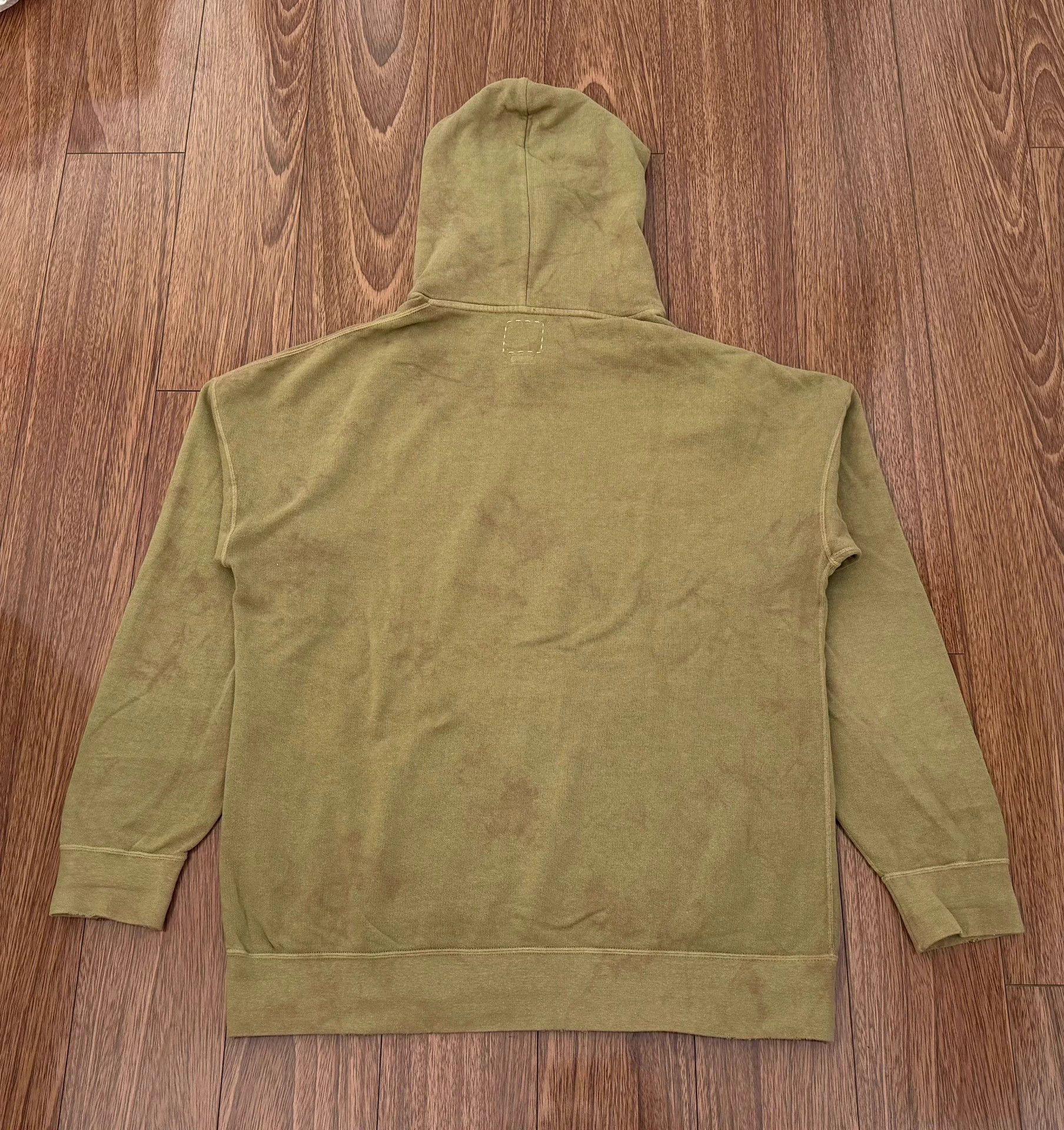 Visvim VISVIM JUMBO HOODIE P.O. UNEVEN DYE 19AW Green Good Size US L / EU 52-54 / 3 - 2 Thumbnail