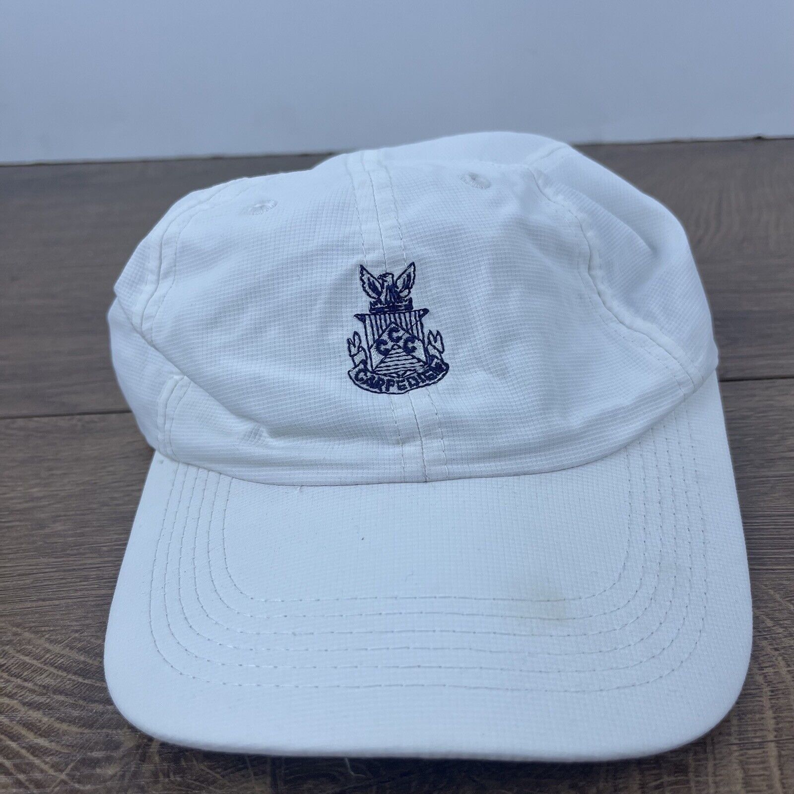 Other Georgia's Golf Channel Hat Carpediegup CCC White Hat Adjusta Size ONE SIZE - 2 Thumbnail