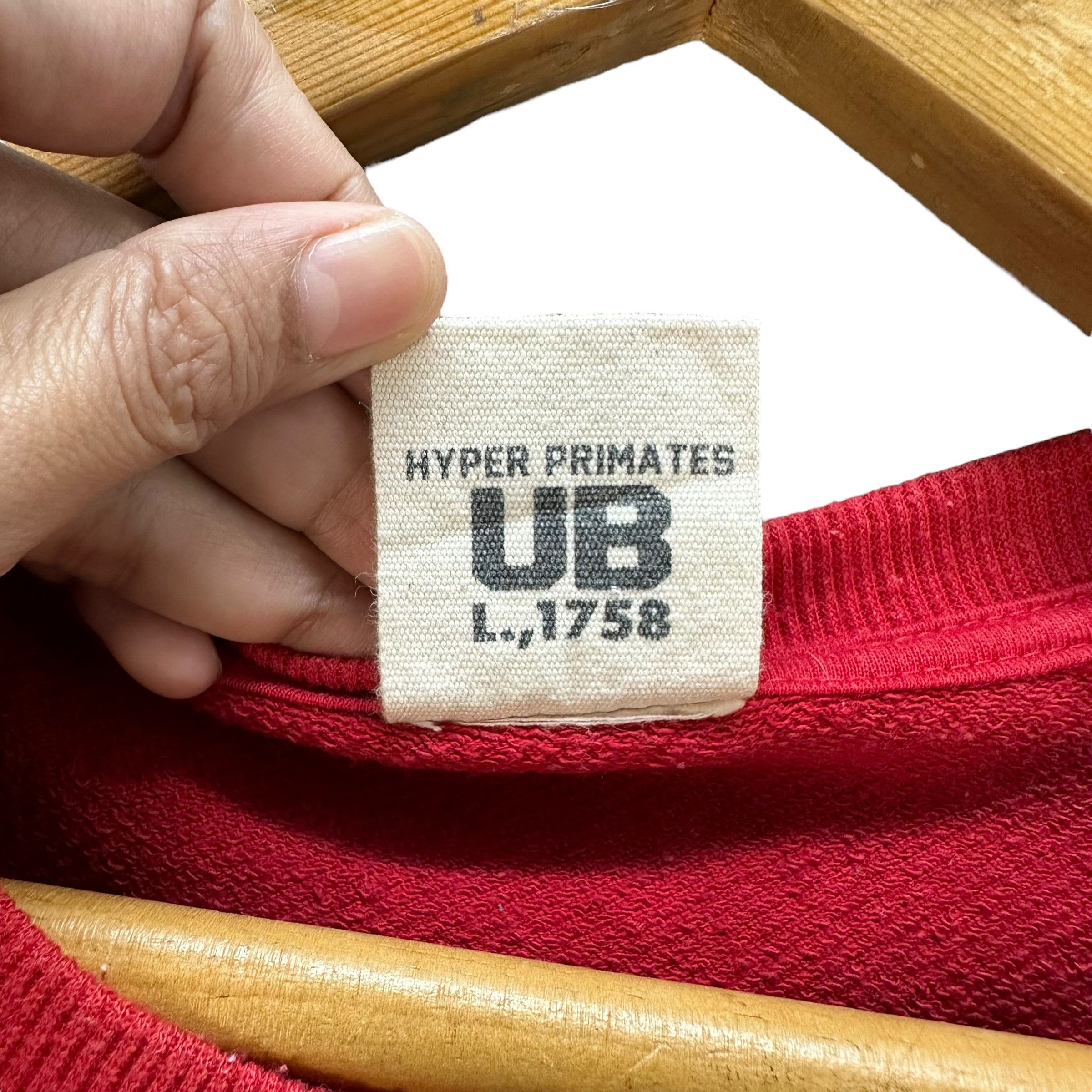 Japanese Brand UITTG BABY BIG LOGO GRAPHIC SWEATSHIRTS #9019-48 Size US L / EU 52-54 / 3 - 8 Thumbnail