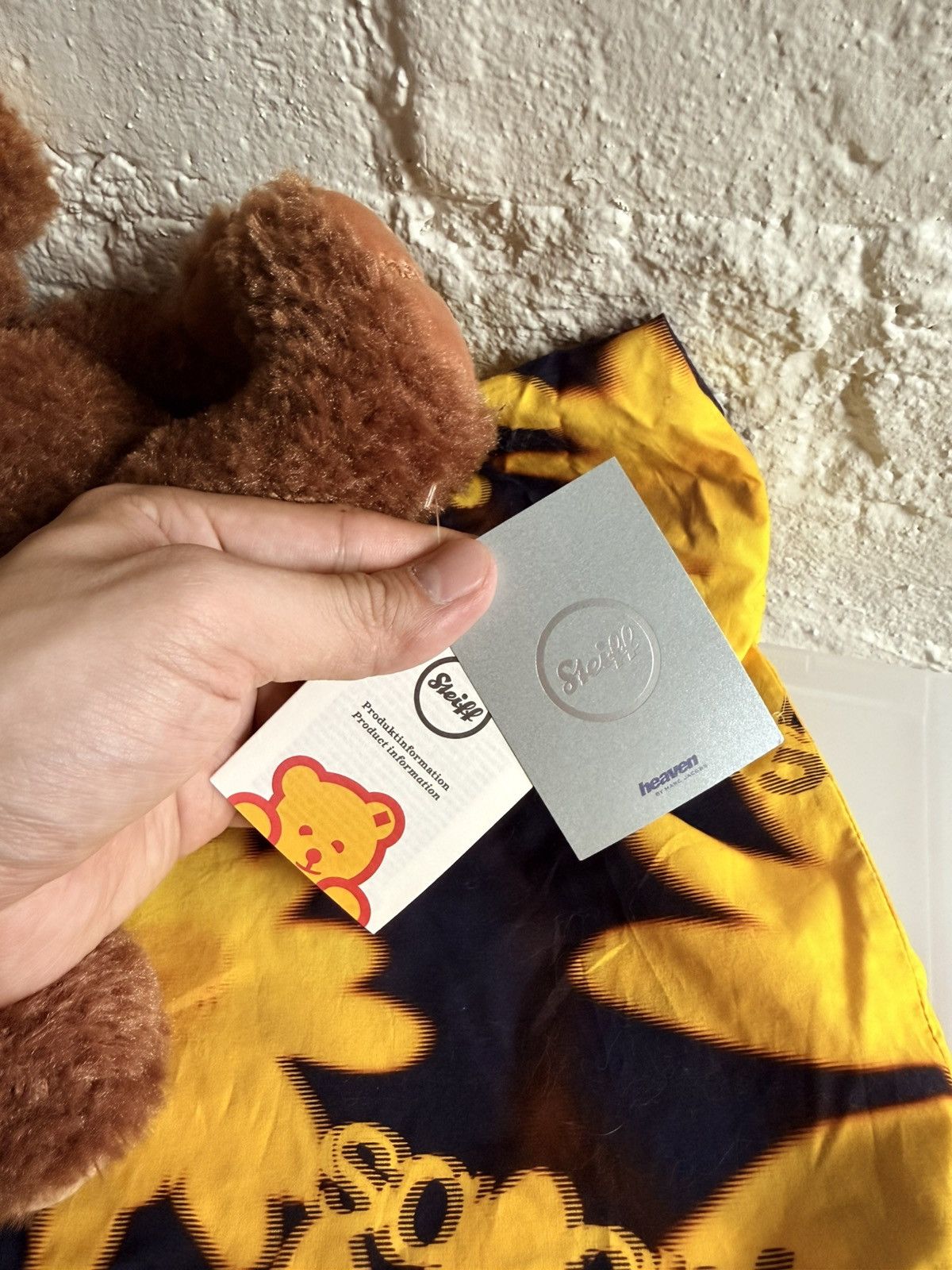 Heaven by Marc Jacobs FW21 Steiff Two-Headed Teddy Bear Size ONE SIZE - 9 Thumbnail