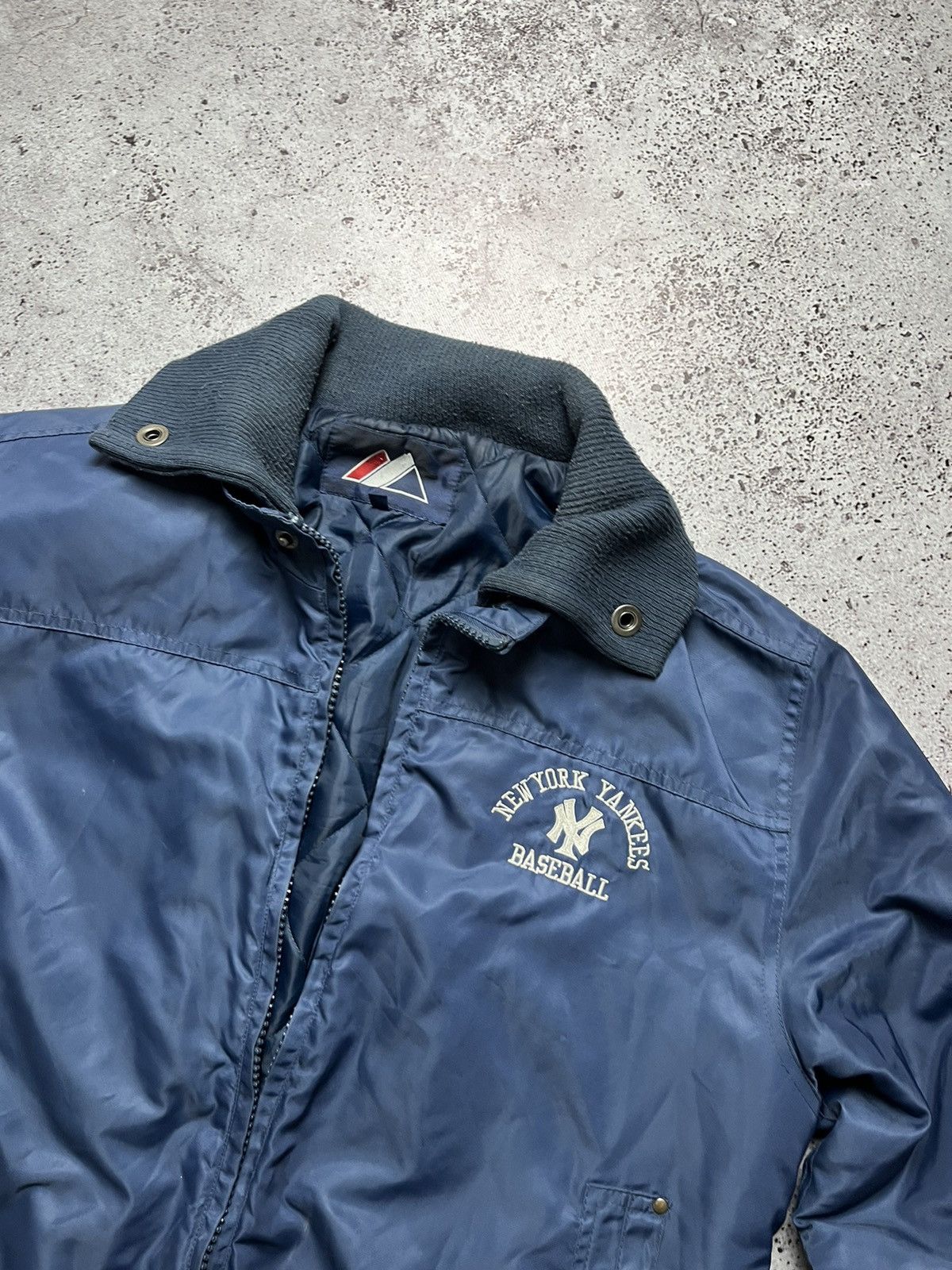 New York Yankees × Vintage 🏀Vintage New York Yankees Bomber Nylon Size US L / EU 52-54 / 3 - 4 Thumbnail