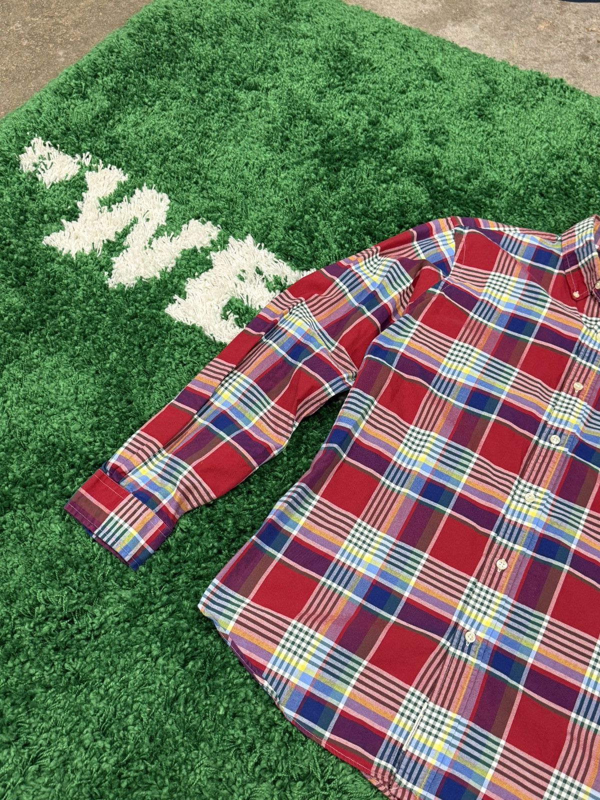 Polo Ralph Lauren Polo Ralph Lauren Plaid Flannel Logo Shirt PRL Large Size US L / EU 52-54 / 3 - 3 Thumbnail