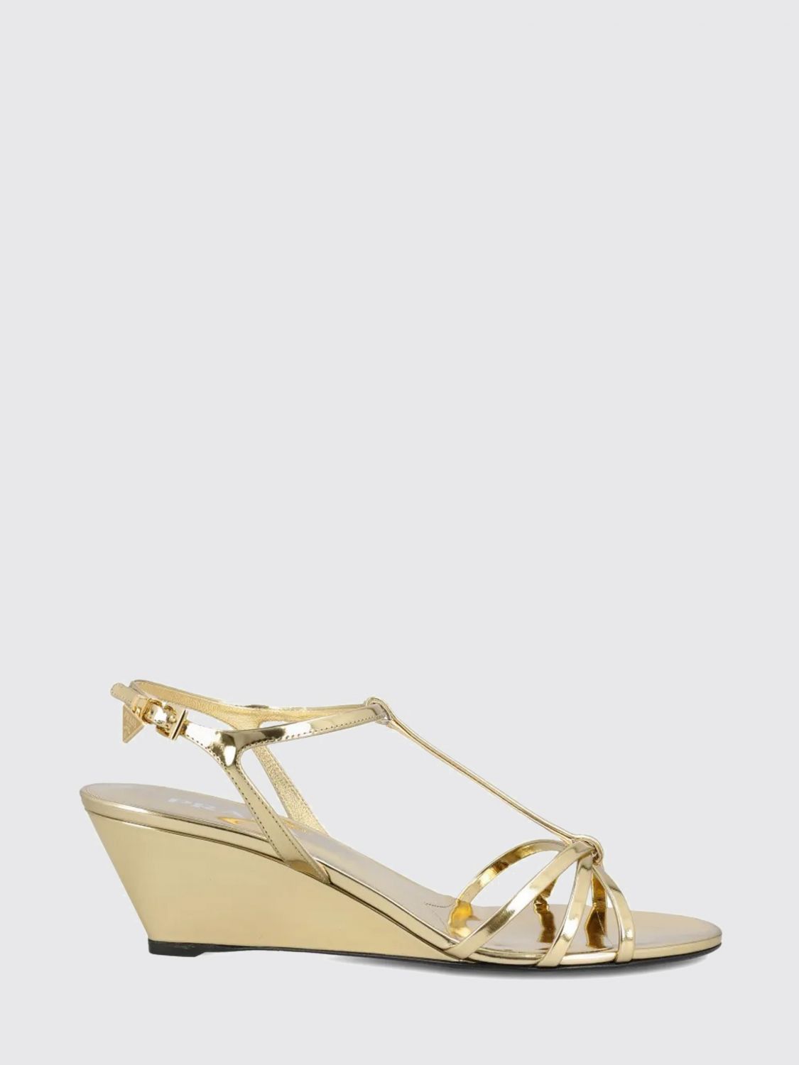 Prada Prada Wedge Shoes Woman Platinum Size US 6 / IT 36 - 1 Preview