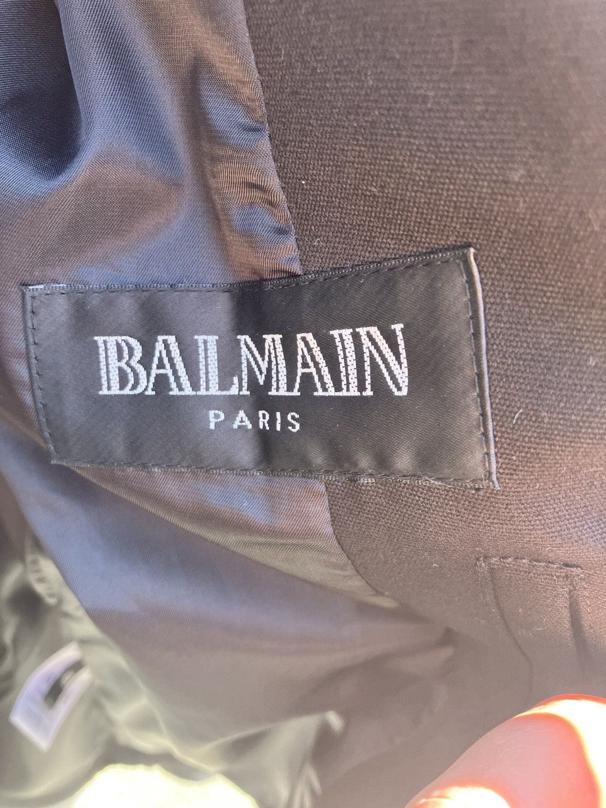 Balmain SS14 Kimono Military Biker Jacket Asymmetric Zippers Size US M / EU 48-50 / 2 - 6 Thumbnail