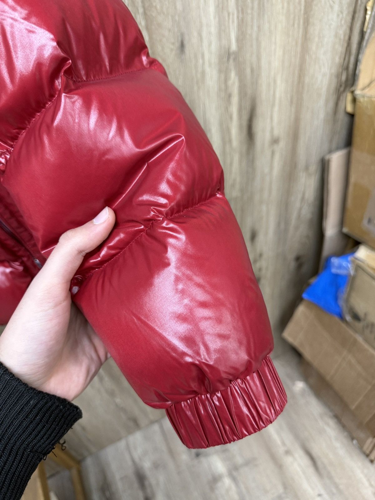 Moncler Moncler Burgandy Puffer Coat Size US M / EU 48-50 / 2 - 7 Thumbnail