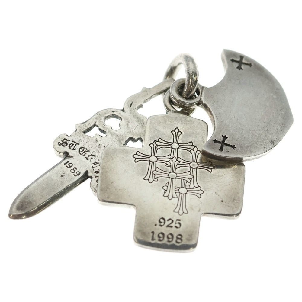 Chrome Hearts Chrome Hearts 3 Trinkets Pendant in Silver Size ONE SIZE - 6 Thumbnail