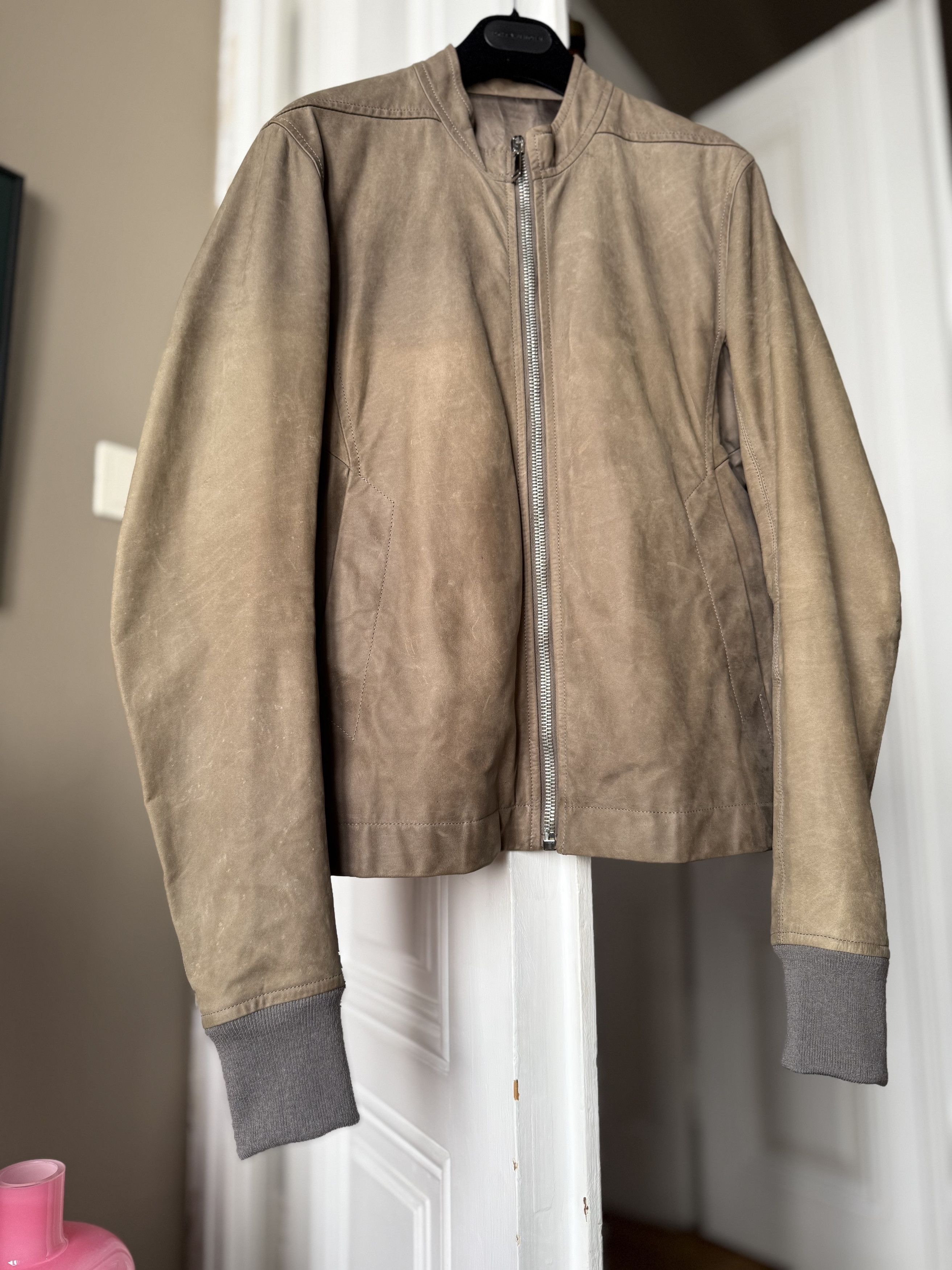 Rick Owens Rick Owens leather jacket -WORN COUPLE OF TIMES Size US M / EU 48-50 / 2 - 6 Thumbnail