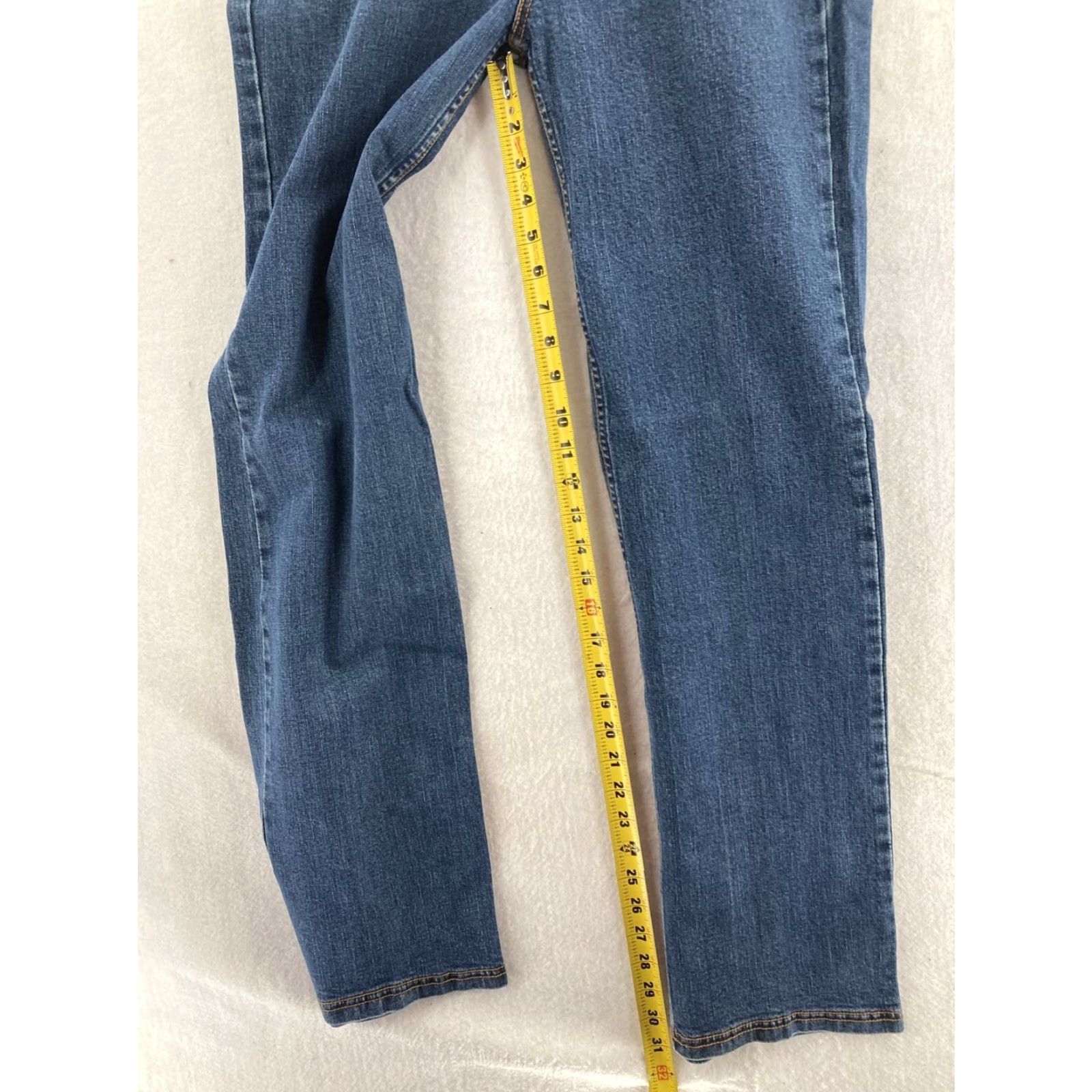 Vintage Western Cowgirl Lawman Jeans Womens Junior Size 9/10 Size 30" / US 8 / IT 44 - 6 Thumbnail