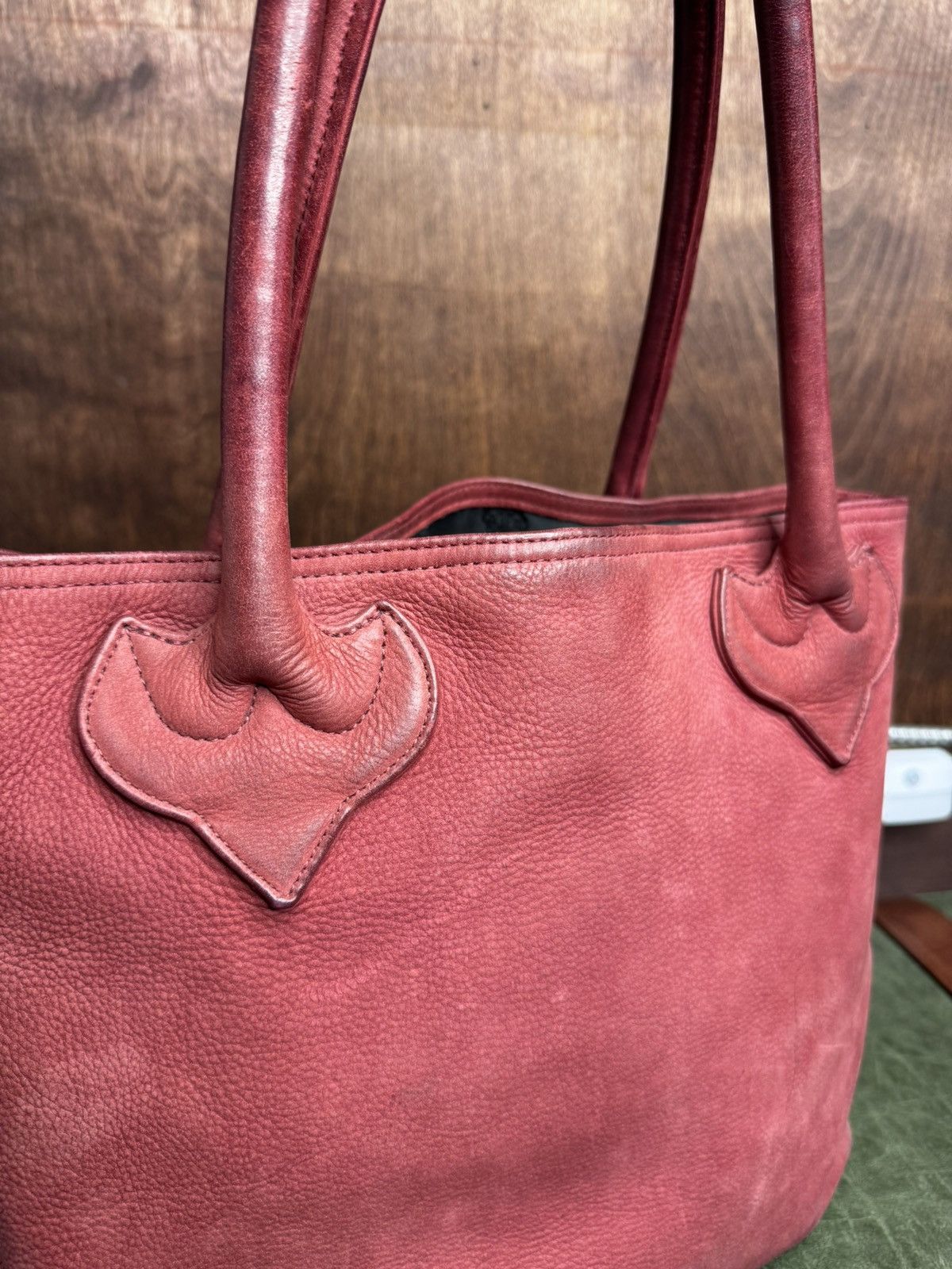 Chrome Hearts Chrome Hearts Cross Leather Tote Bag Size ONE SIZE - 4 Thumbnail