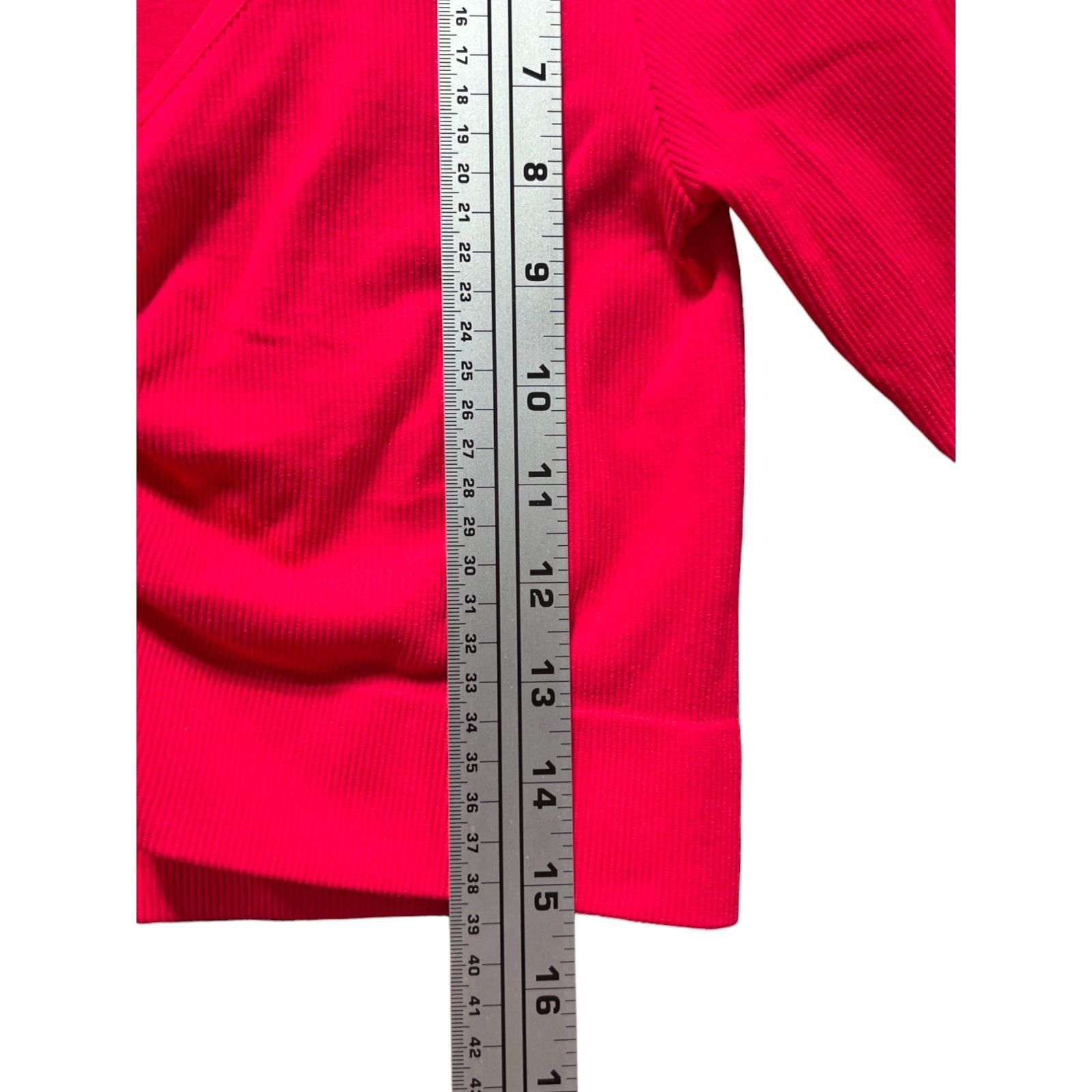 Other Wild Fable - Women's Long Sleeve V-Neck Front Cinch Crop Top Size XL / US 12-14 / IT 48-50 - 5 Thumbnail