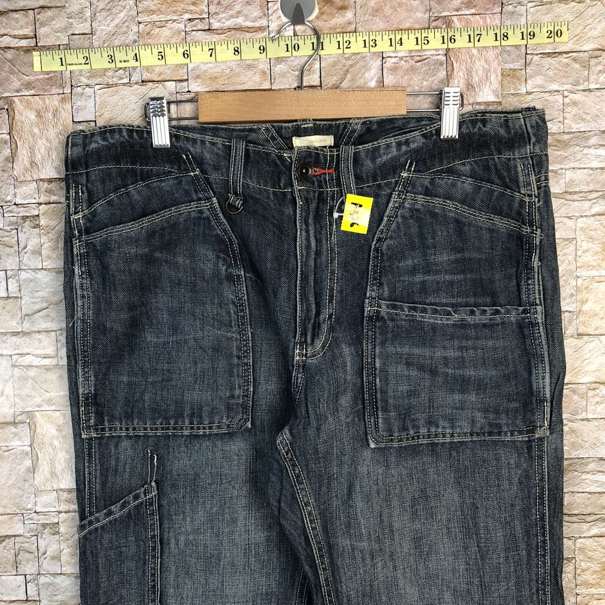 Gap Gap vintage faded denim Blue Jeans #A326 Size US 35 - 5 Thumbnail