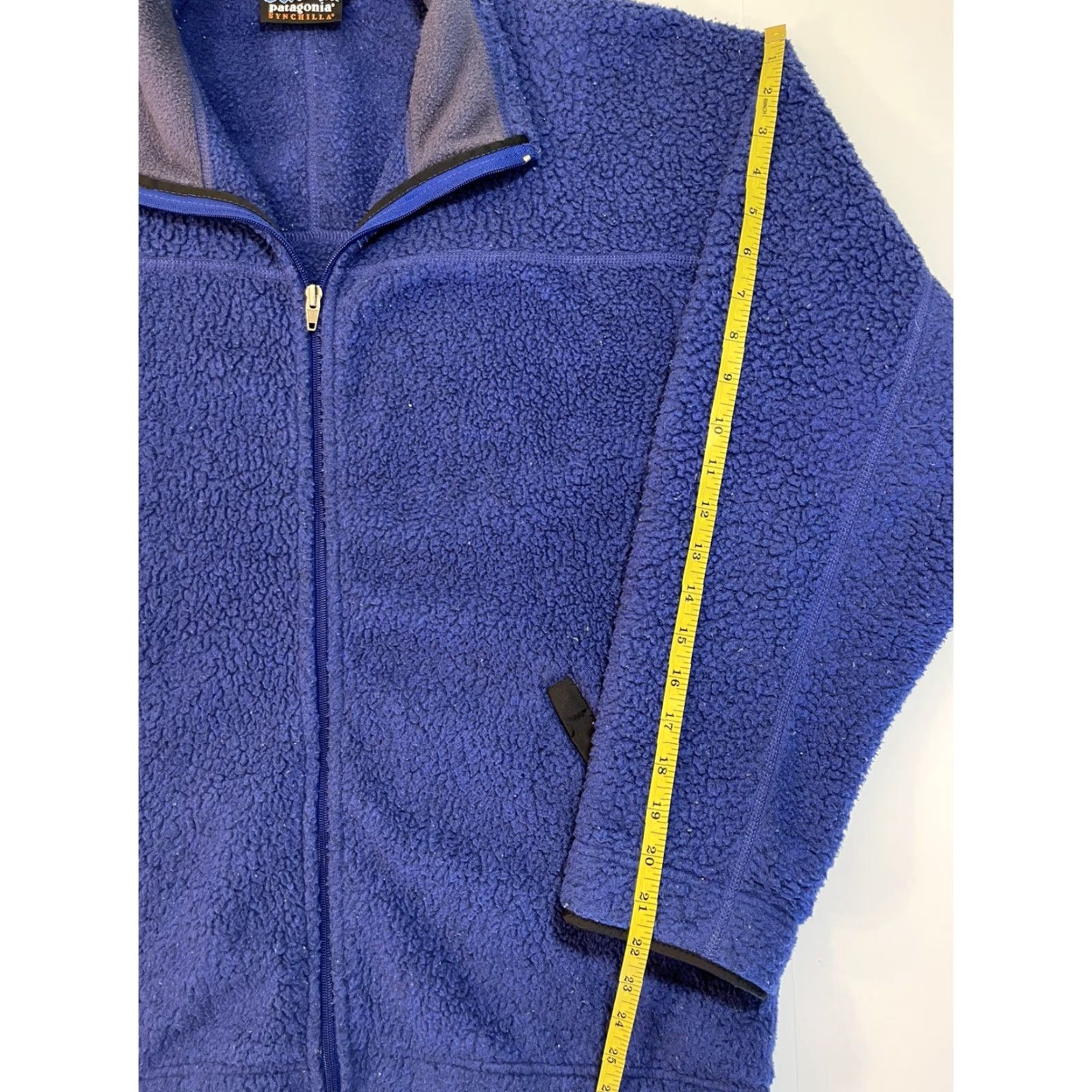 Patagonia VINTAGE Patagonia Jacket Deep Pile Fleece Gorpcore Rythm Ski USA Mens M Full Zip Size US M / EU 48-50 / 2 - 7 Thumbnail