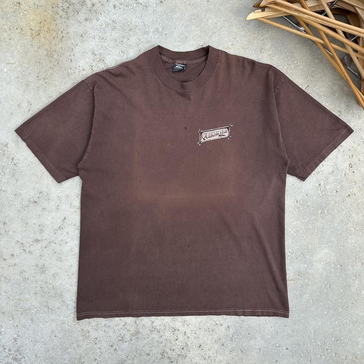 Quiksilver Vintage 90’s Quiksilver Surfer Skater Faded Graphic Shirt Size US XL / EU 56 / 4 - 2 Thumbnail