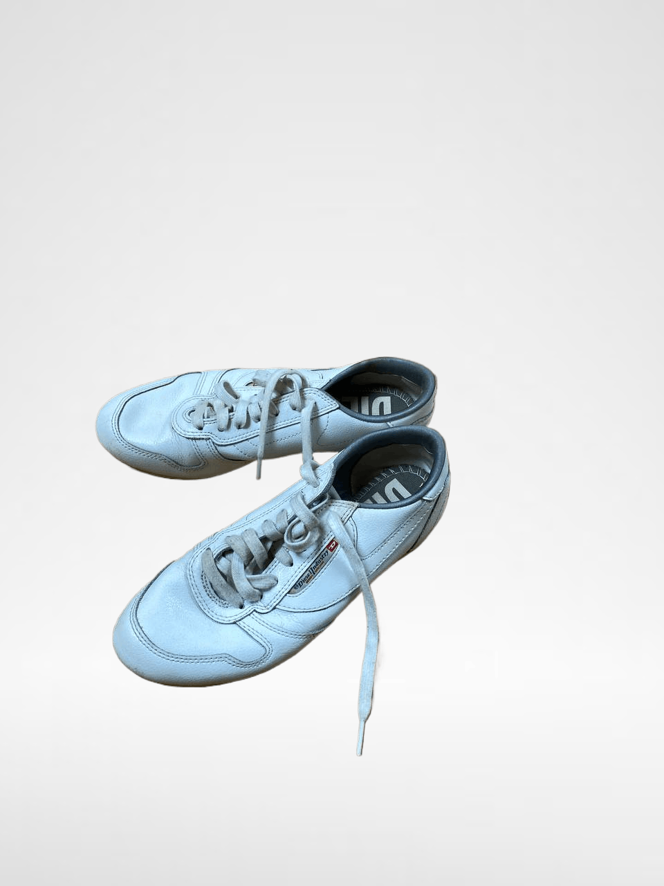 Diesel Streetwear Vintage White Sneakears DIESEL Size US 7 / EU 40 - 1 Thumbnail