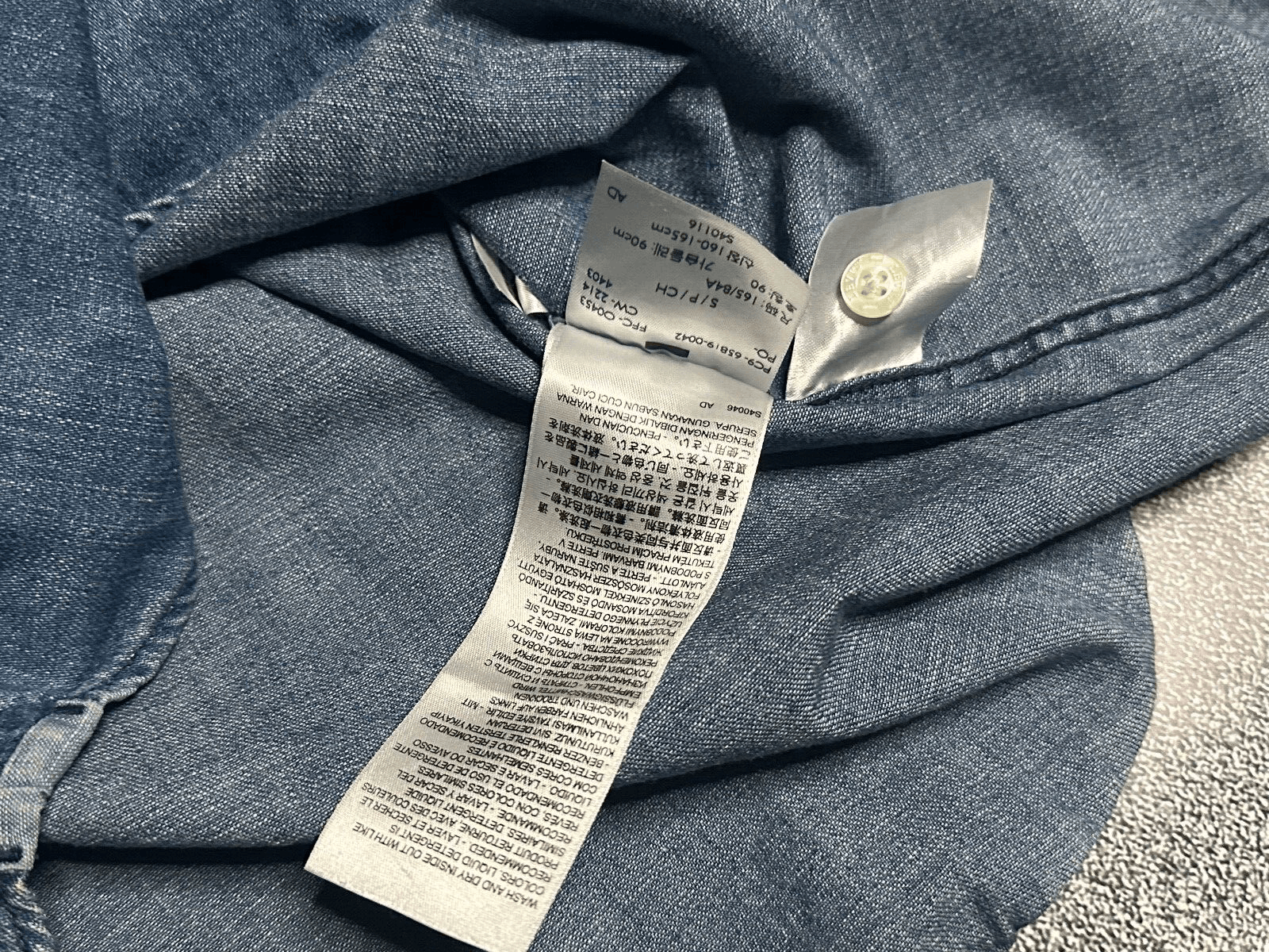 Levi's Levi's men's denim shirt S Size US S / EU 44-46 / 1 - 6 Thumbnail