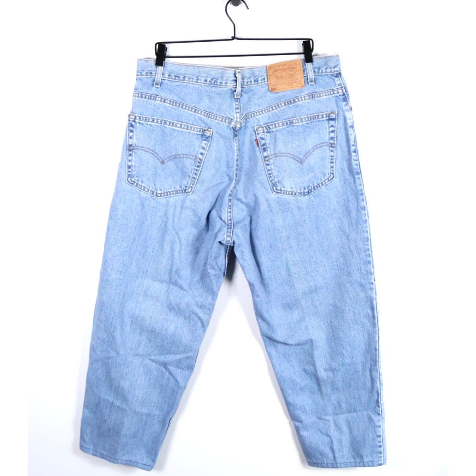 Levi's VINTAGE Levi's Jeans Men 38 x 27 Blue 560 Loose Fit Tapered Leg 1999 90s Hipster Retro Grunge Model Levi's 560 Mens Jeans Regular Way Staight? Size US 38 / EU 54 - 2 Thumbnail