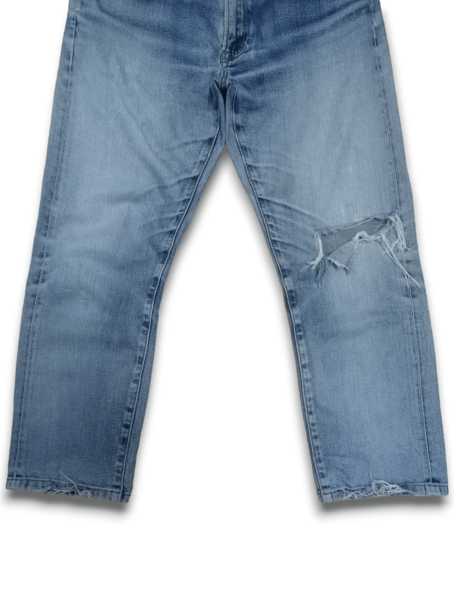 Uniqlo Vintage Japanese Uniqlo Blue Wash Selvedge Jeans Size US 34 / EU 50 - 8 Thumbnail