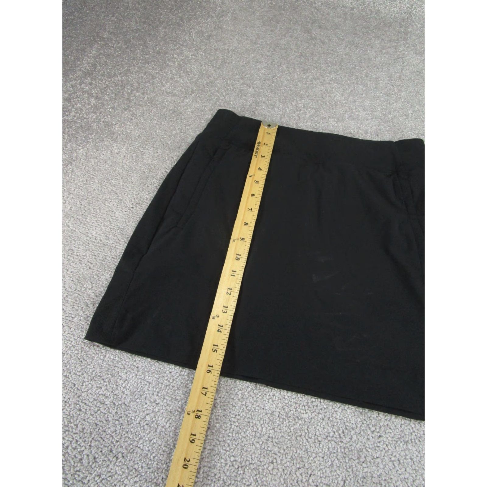 Athleta VINTAGE Athleta Womens Skort Activewear 6 Black Mini 16" Outdoor Tennis Golf Walking Women Size ONE SIZE - 4 Thumbnail