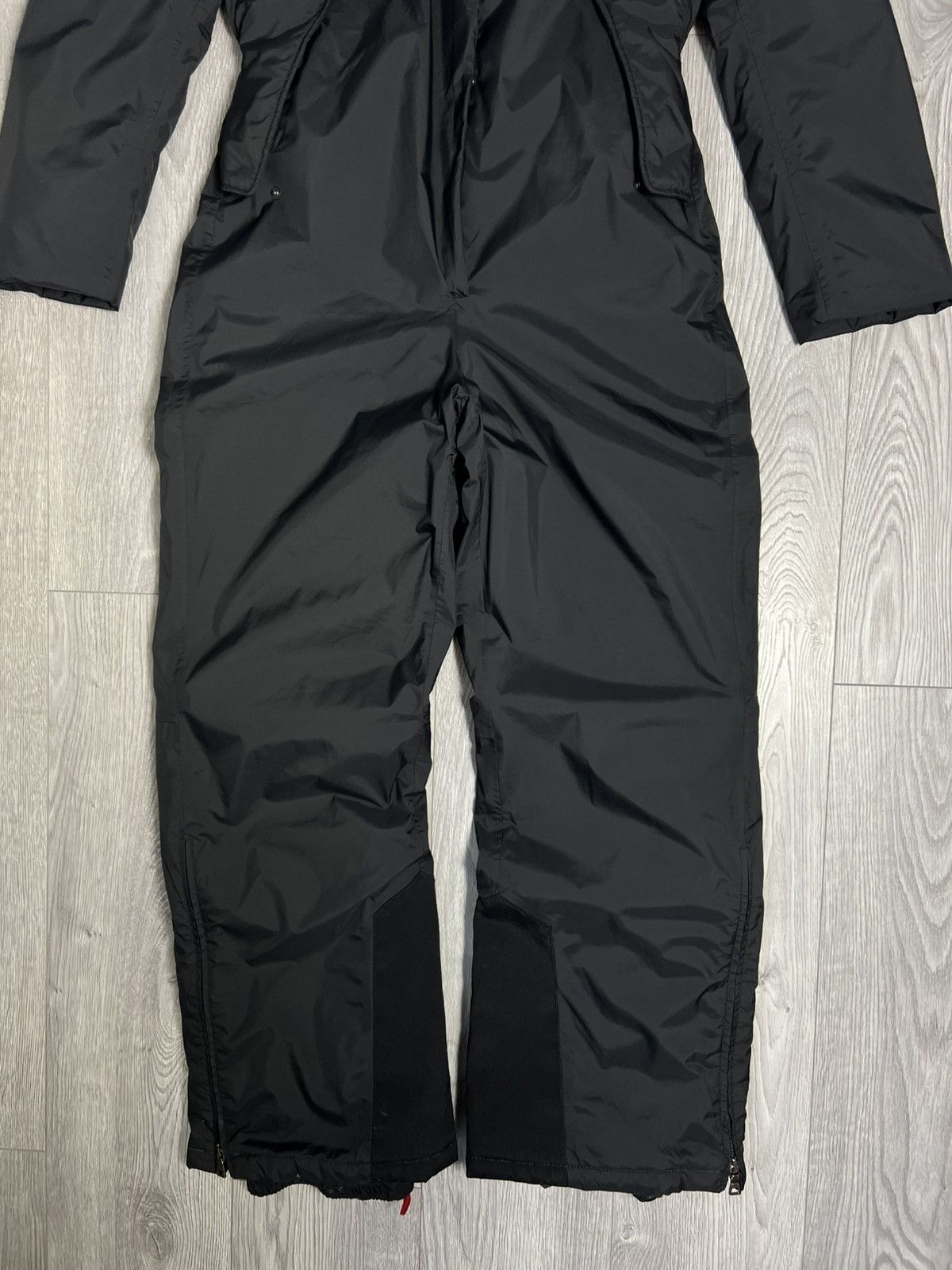 Prada Prada Linea Rossa Black Insulated Nylon Jumpsuit Ski Overall Size US 32 / EU 48 - 3 Thumbnail