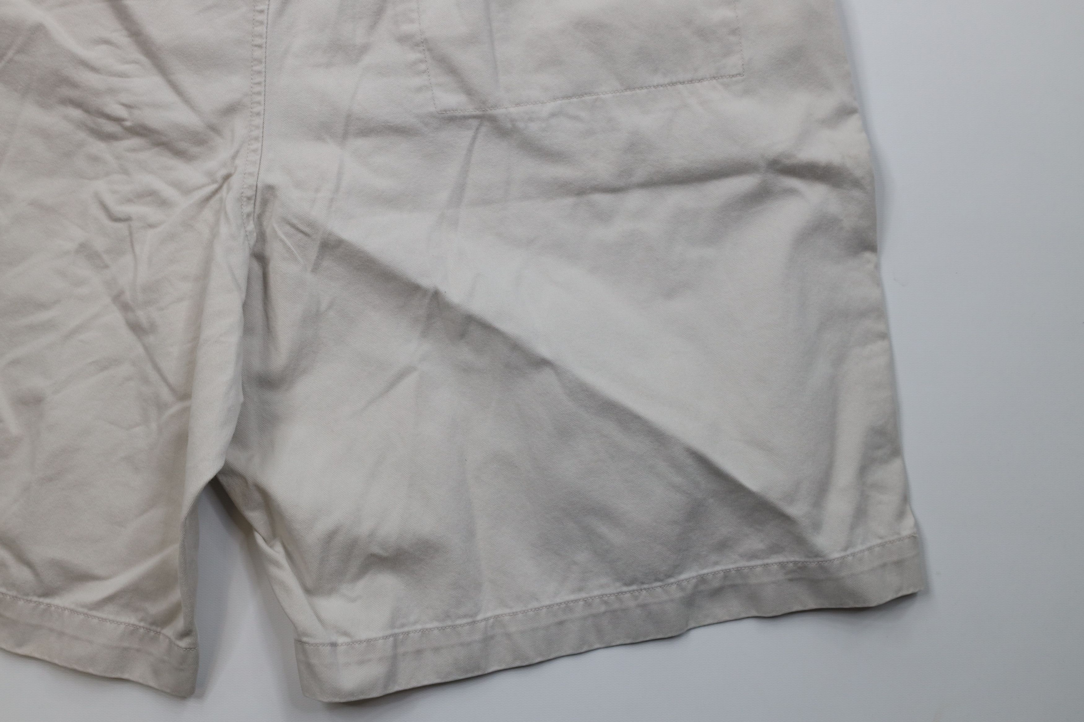 Nautica Vintage 90s Nautica Fit Spell Out Sailing Flag Shorts Beige Size US 38 / EU 54 - 12 Thumbnail