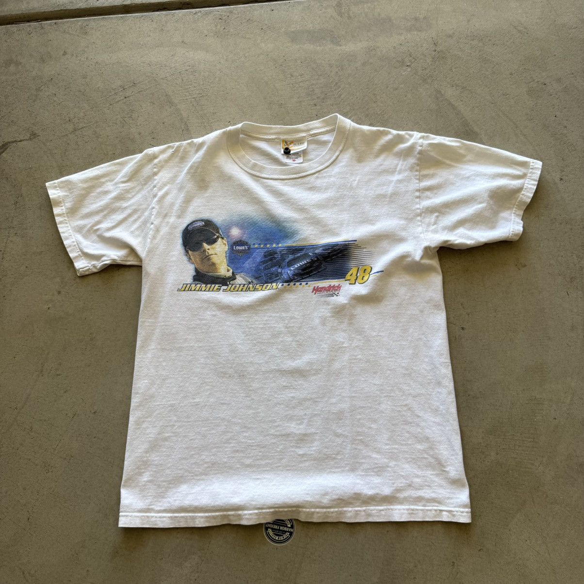 Chase Authentics retro jimmie johnson nascar tee Size US M / EU 48-50 / 2 - 1 Thumbnail