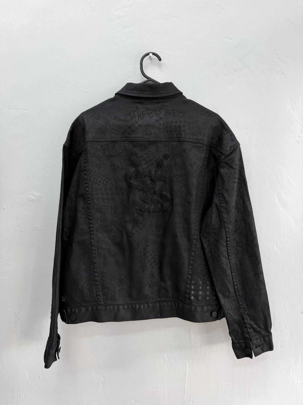 Ksubi new ksubi mens denim oh g jacket black grease medium m 2 Size US M / EU 48-50 / 2 - 5 Thumbnail