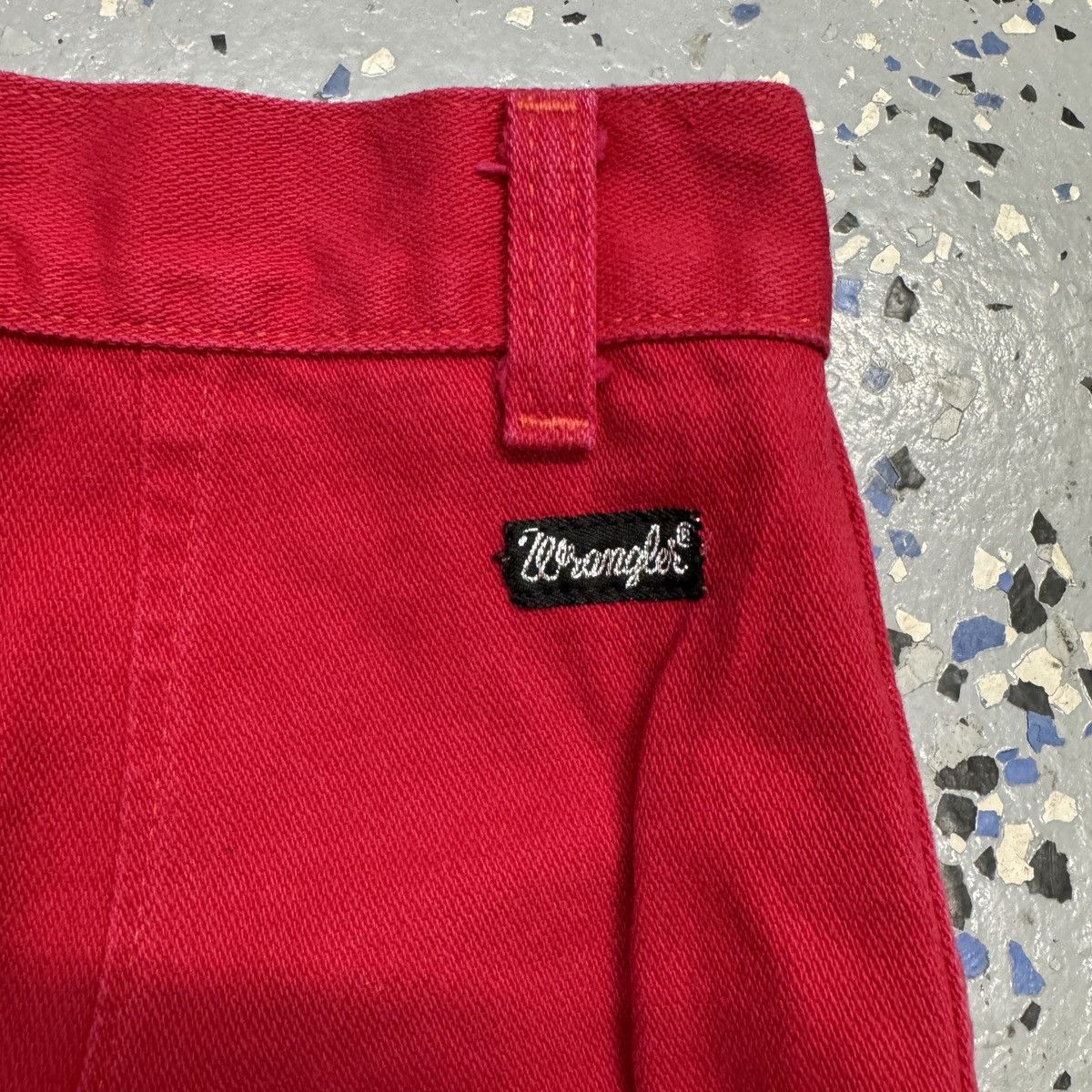 Vintage × Wrangler Wrangler Jean Women 11 Red Silverlake Bootcut Vintage 90s Size 26" / US 2 / IT 38 - 3 Thumbnail