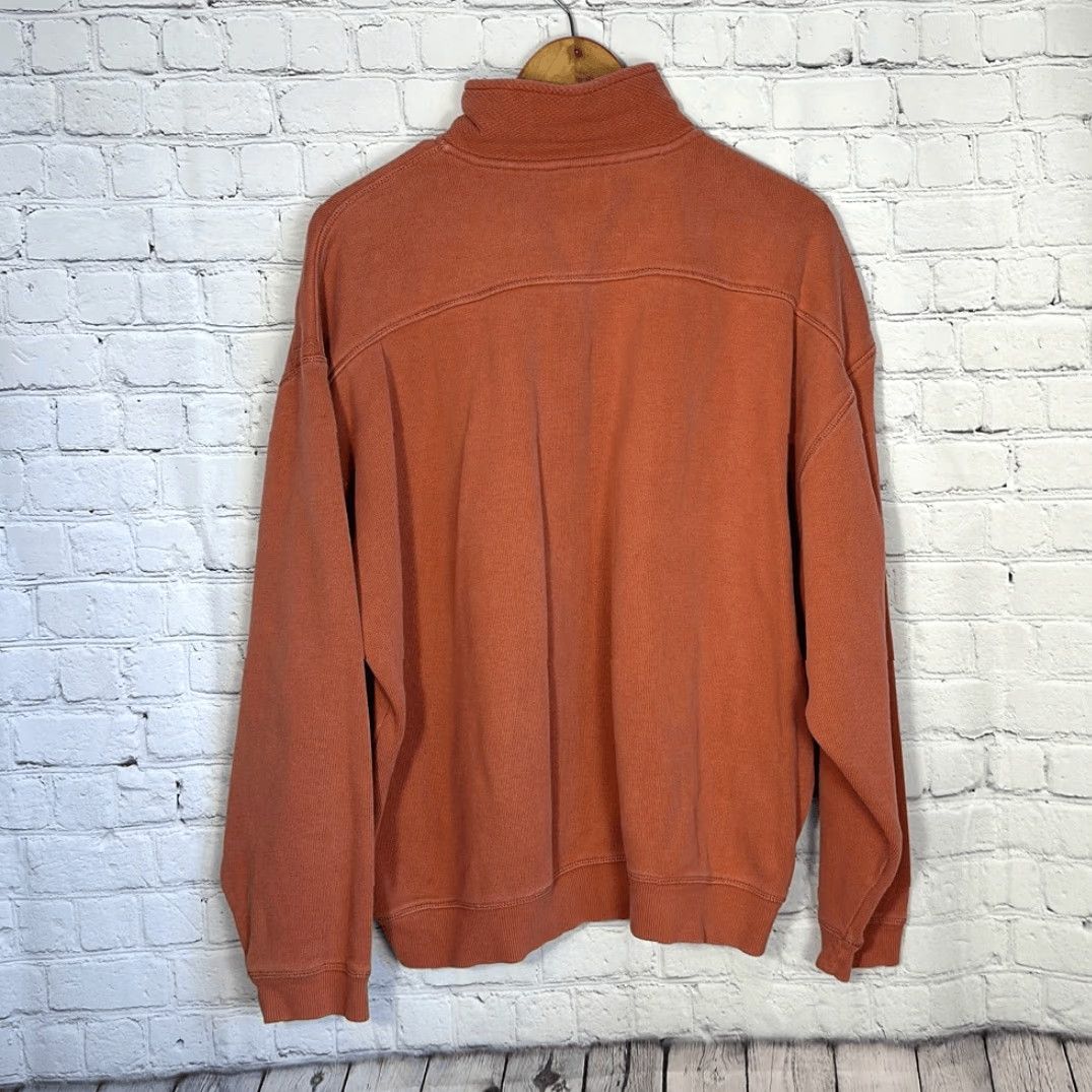 Tommy Bahama Tommy Bahama Shirt Men XL Orange Long Sleeve Mock Neck Quarter Zip Pullover Sweater Size US XL / EU 56 / 4 - 4 Thumbnail