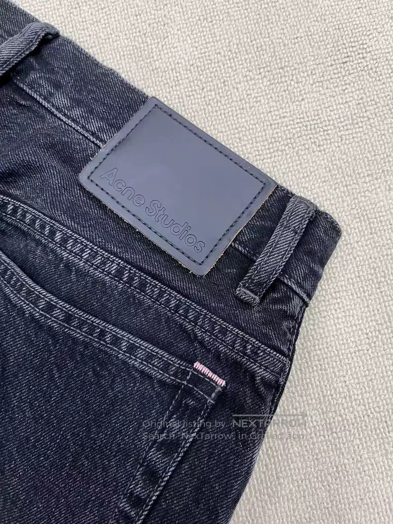 Acne Studios Acne Studios Vintage Loose Mid-Rise Wide-Leg Button-Down J Size 30" / US 8 / IT 44 - 3 Thumbnail