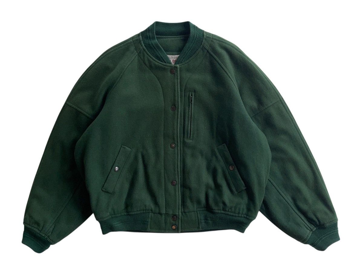 Japanese Brand Vintage East Cardinals Wool Bomber Jacket Size US M / EU 48-50 / 2 - 2 Thumbnail