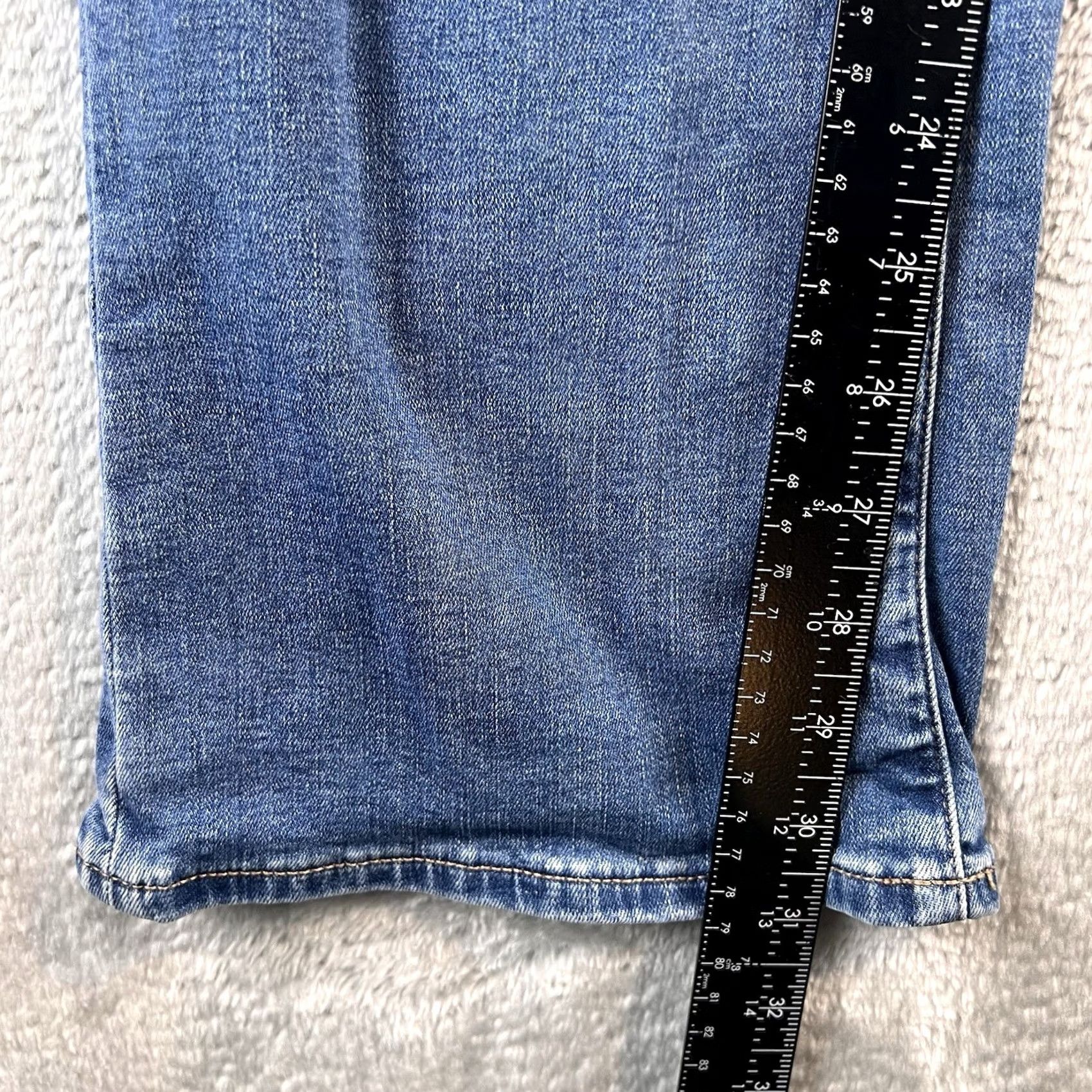 American Eagle Outfitters American Eagle Outfitters Jeans Boots Cut Womens 4 Blue Bootcut Stretch 28x31 Blue Boho 90s Womens Size 27" / US 4 / IT 40 - 4 Thumbnail