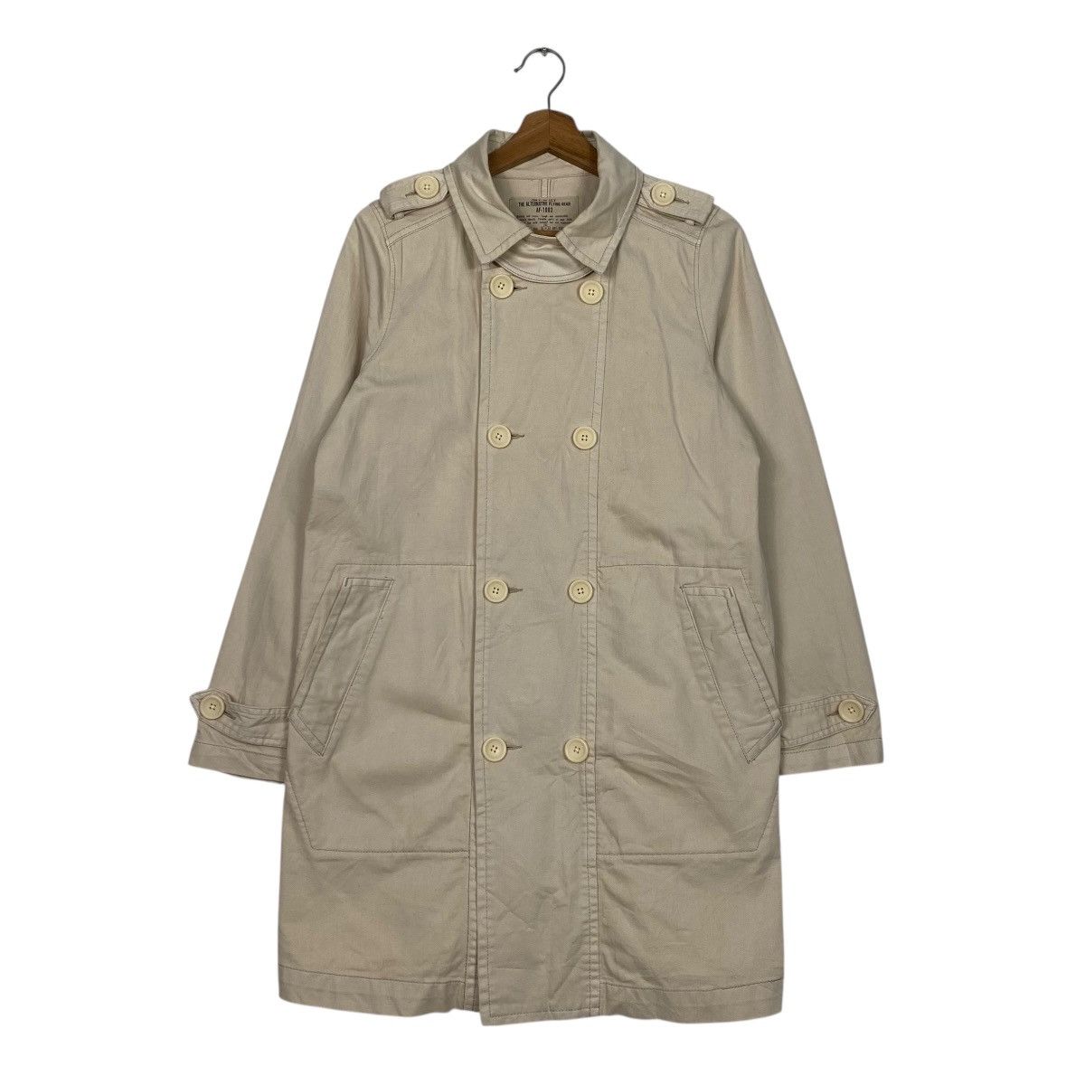 Rock & Republic RNA inc. Trenchcoat double breasted Size US M / EU 48-50 / 2 - 1 Thumbnail