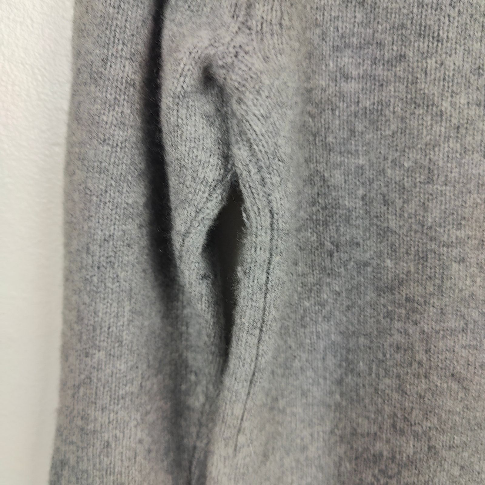 Other JUD Cashmere Wool Sweater Womens Large Gray Hand Knit Size L / US 10 / IT 46 - 5 Thumbnail