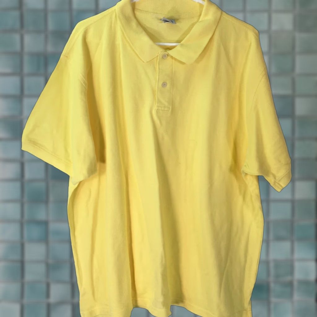 Old Navy Old Navy Polo Shirt Mens XXL Yellow Casual Regular Short Sleeve Collared T Shirt Decade 0? Size US XXL / EU 58 / 5 - 1 Thumbnail