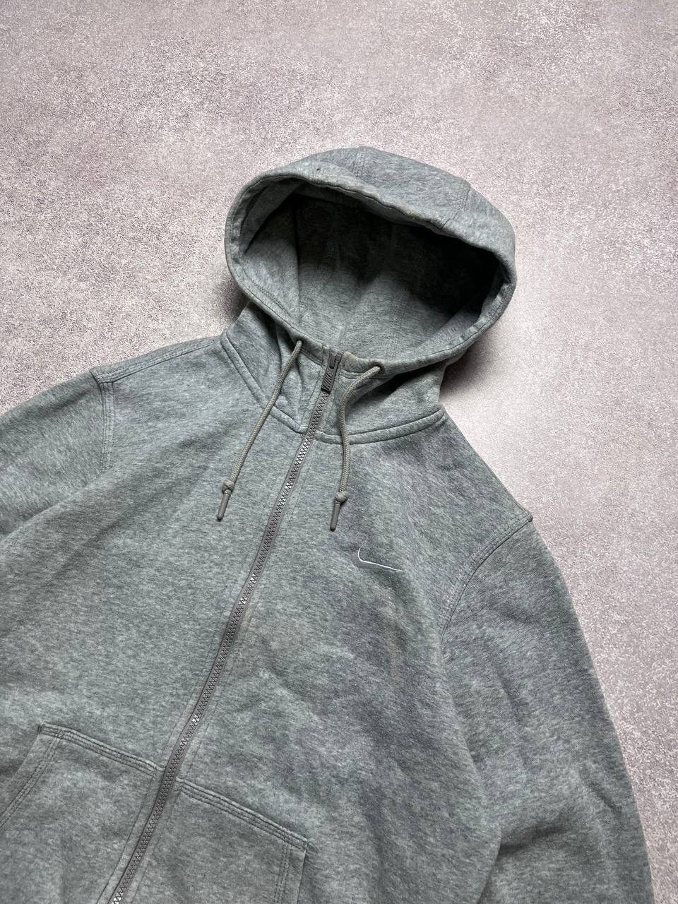 Nike × Vintage Vintage Nike Swoosh Boxy Zip Jacket M Size US M / EU 48-50 / 2 - 2 Thumbnail