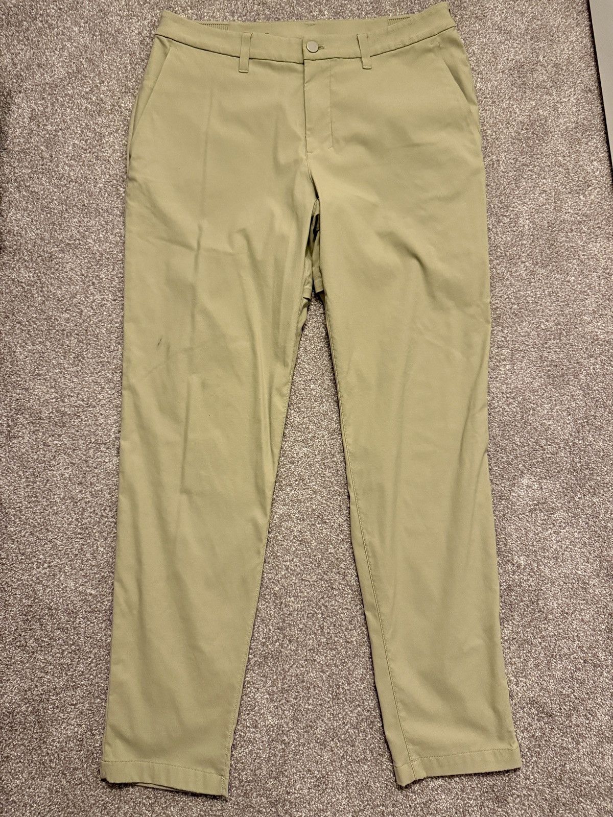 Lululemon Lululemon Chino Khaki Pants (33) Size US 33 - 1 Thumbnail