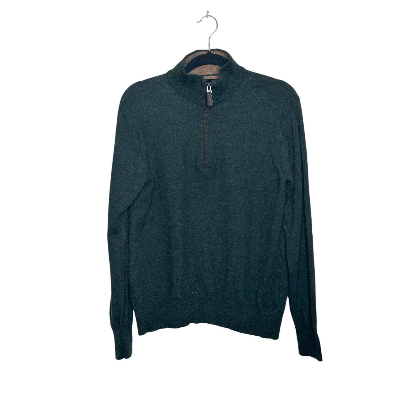 Orvis Orvis dark green 1/4 zip neck pullover sweater size Small Size US S / EU 44-46 / 1 - 6 Thumbnail