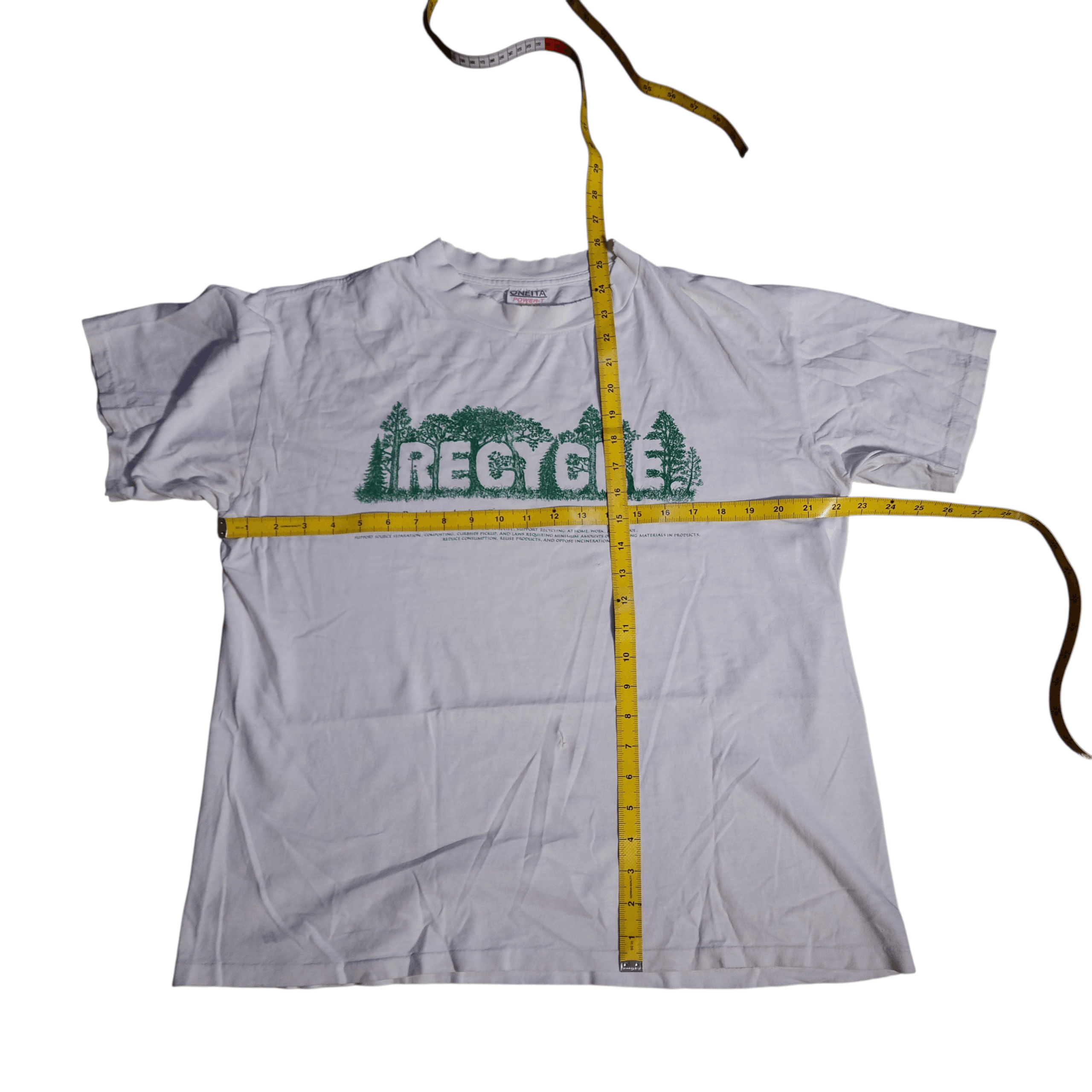 Vintage Rare Vintage 90s Recycle tees The Mountaineer 1991 shirts Size US L / EU 52-54 / 3 - 9 Thumbnail