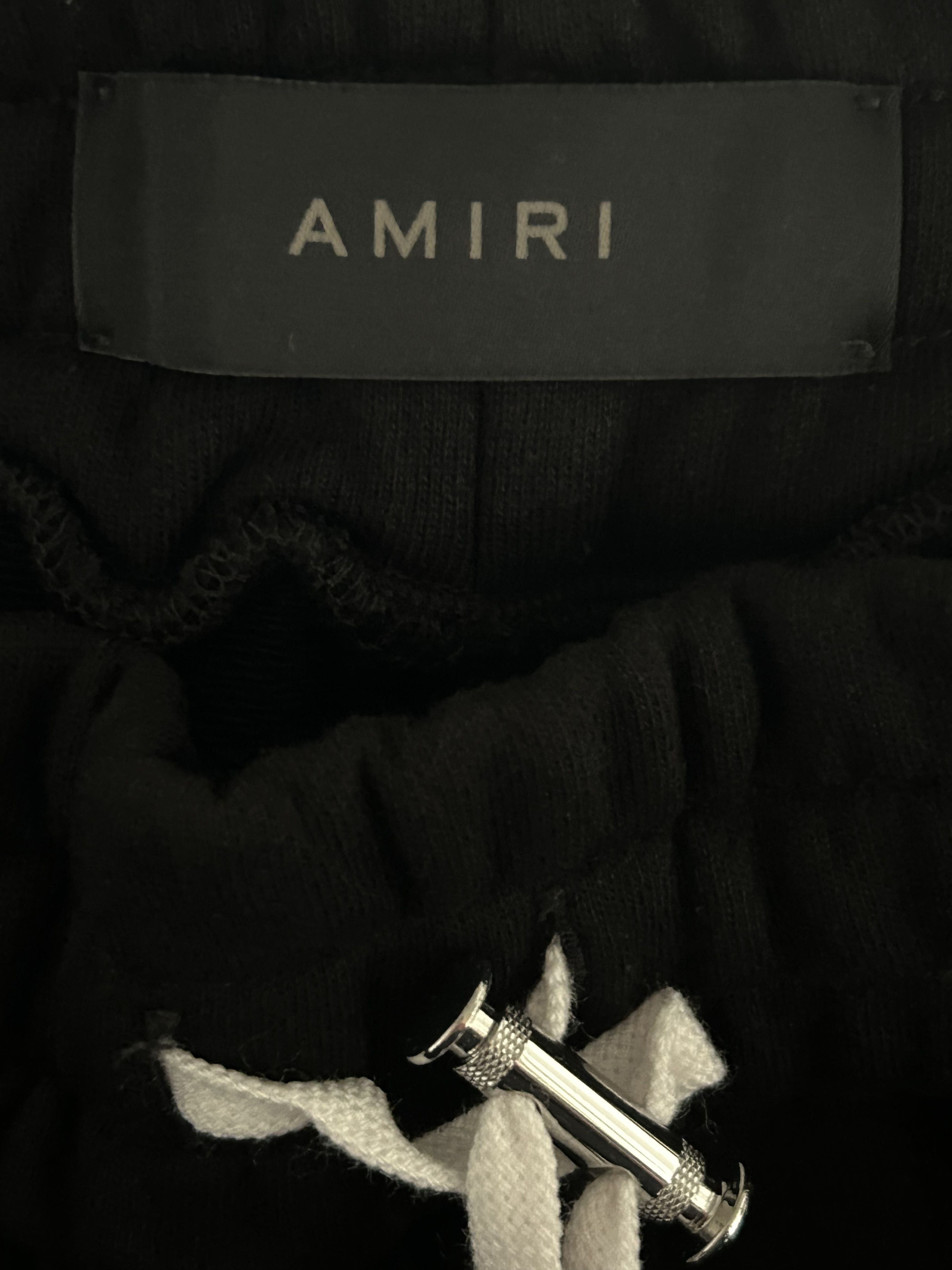 Amiri Amiri Black & White Precious Memories Sweatpants Size US 38 / EU 54 - 3 Thumbnail