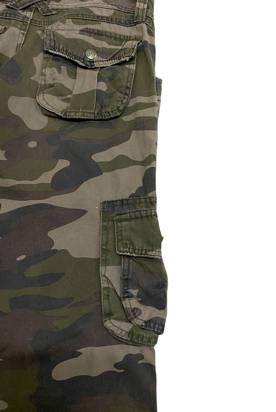 If Six Was Nine Rare Design Vintage Upper Freak Tactical Flared Pants 1990s Size US 28 / EU 44 - 7 Thumbnail